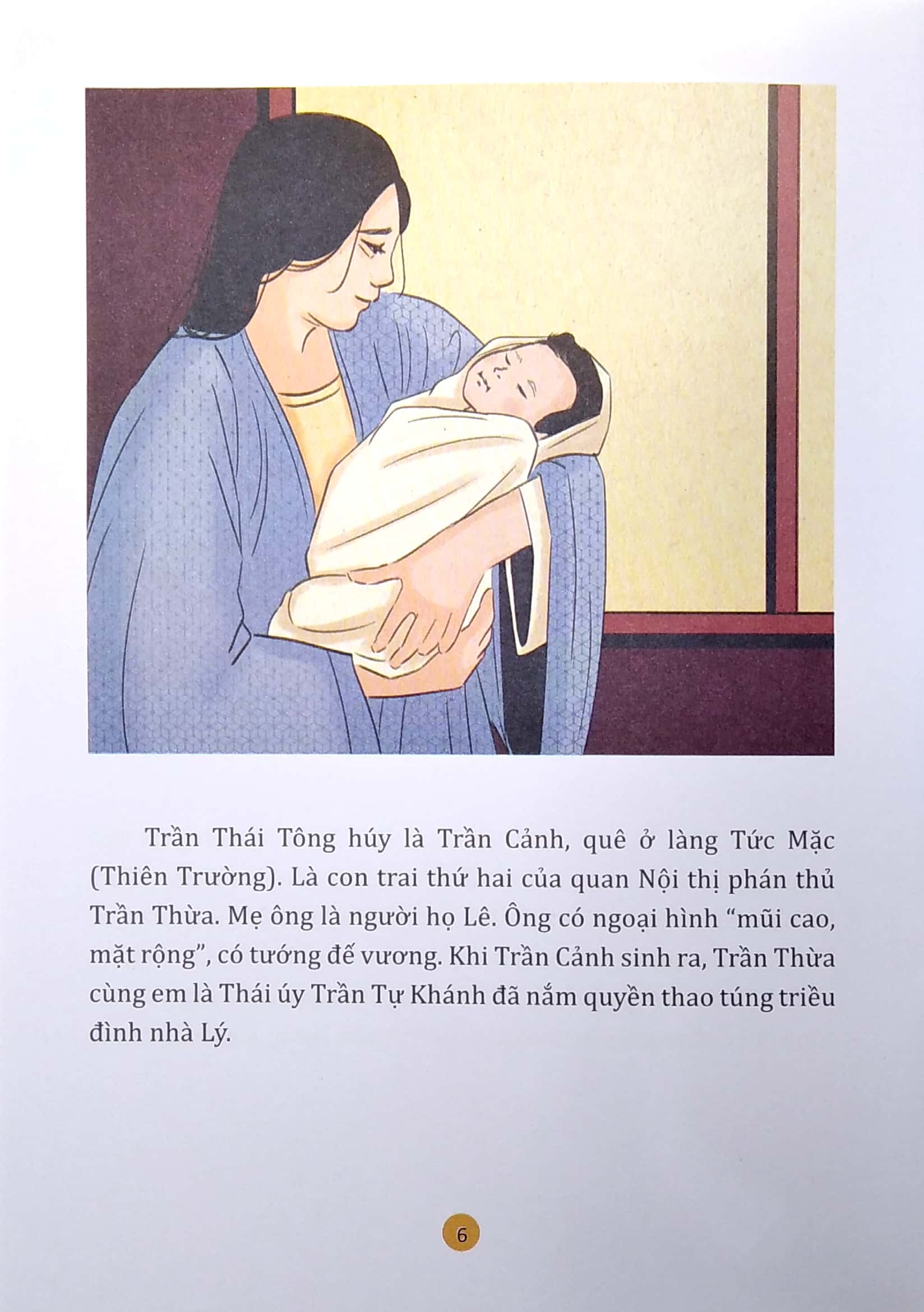 truyện tranh lịch sử việt nam - trần thái tông hoàng đế đầu tiên của nhà trần - Ảnh 5