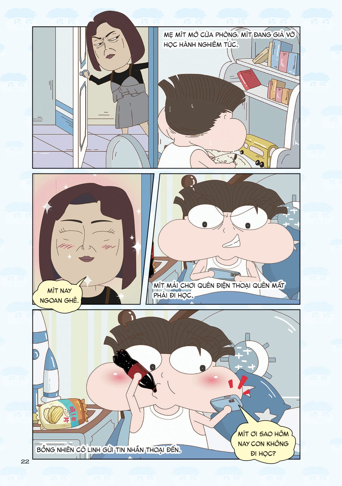 truyện tranh lớp học xả stress - bí kíp vượt qua kỳ thi - Ảnh 10