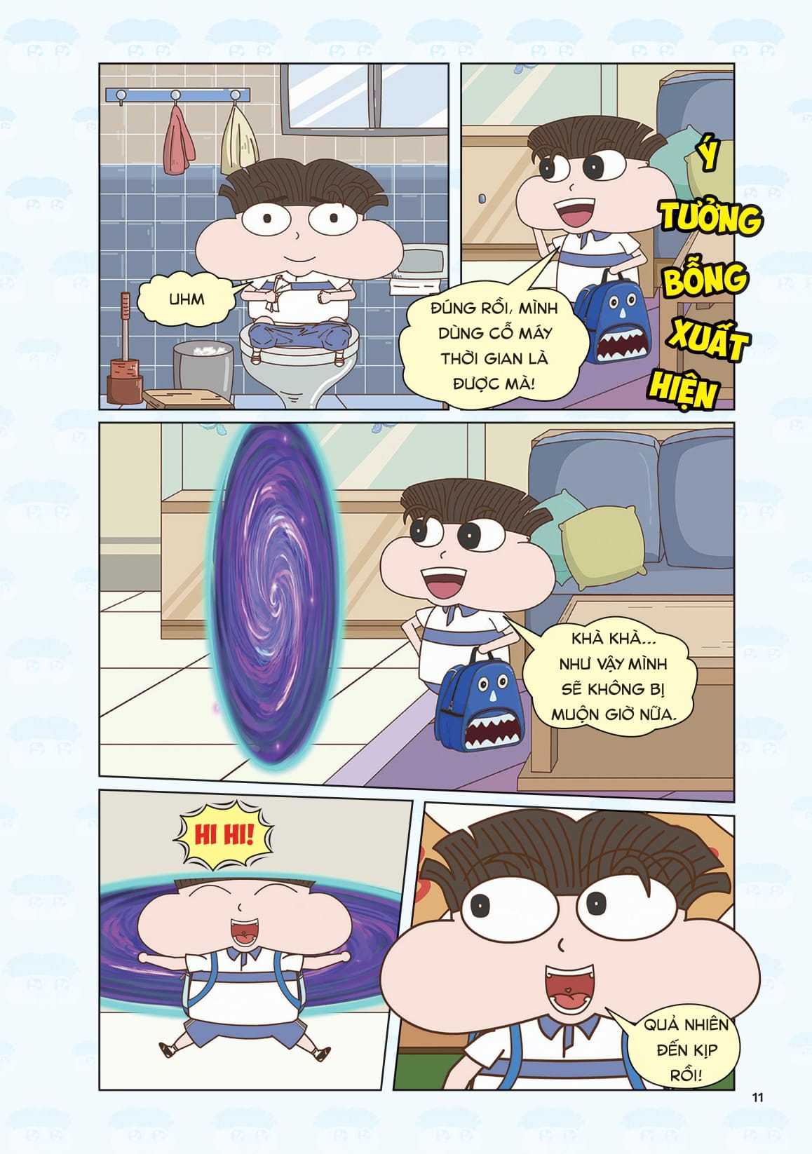 truyện tranh lớp học xả stress - cánh cổng xuyên không gian - Ảnh 10