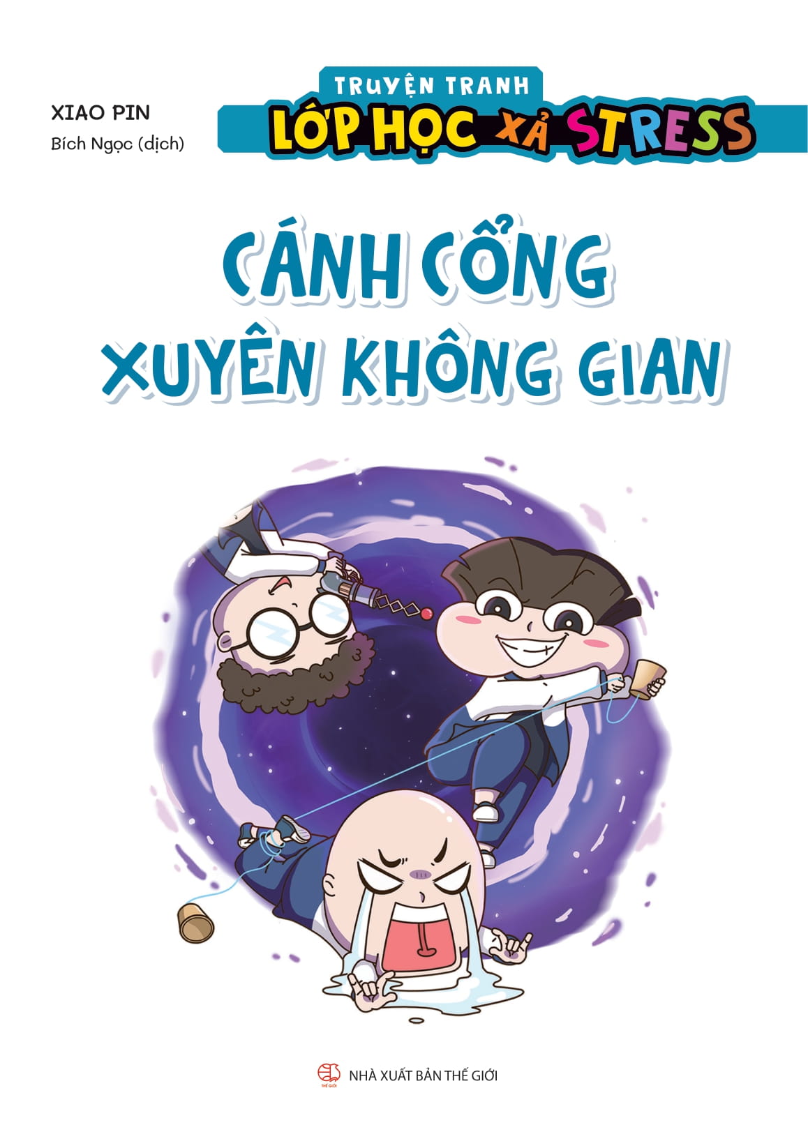 truyện tranh lớp học xả stress - cánh cổng xuyên không gian - Ảnh 2