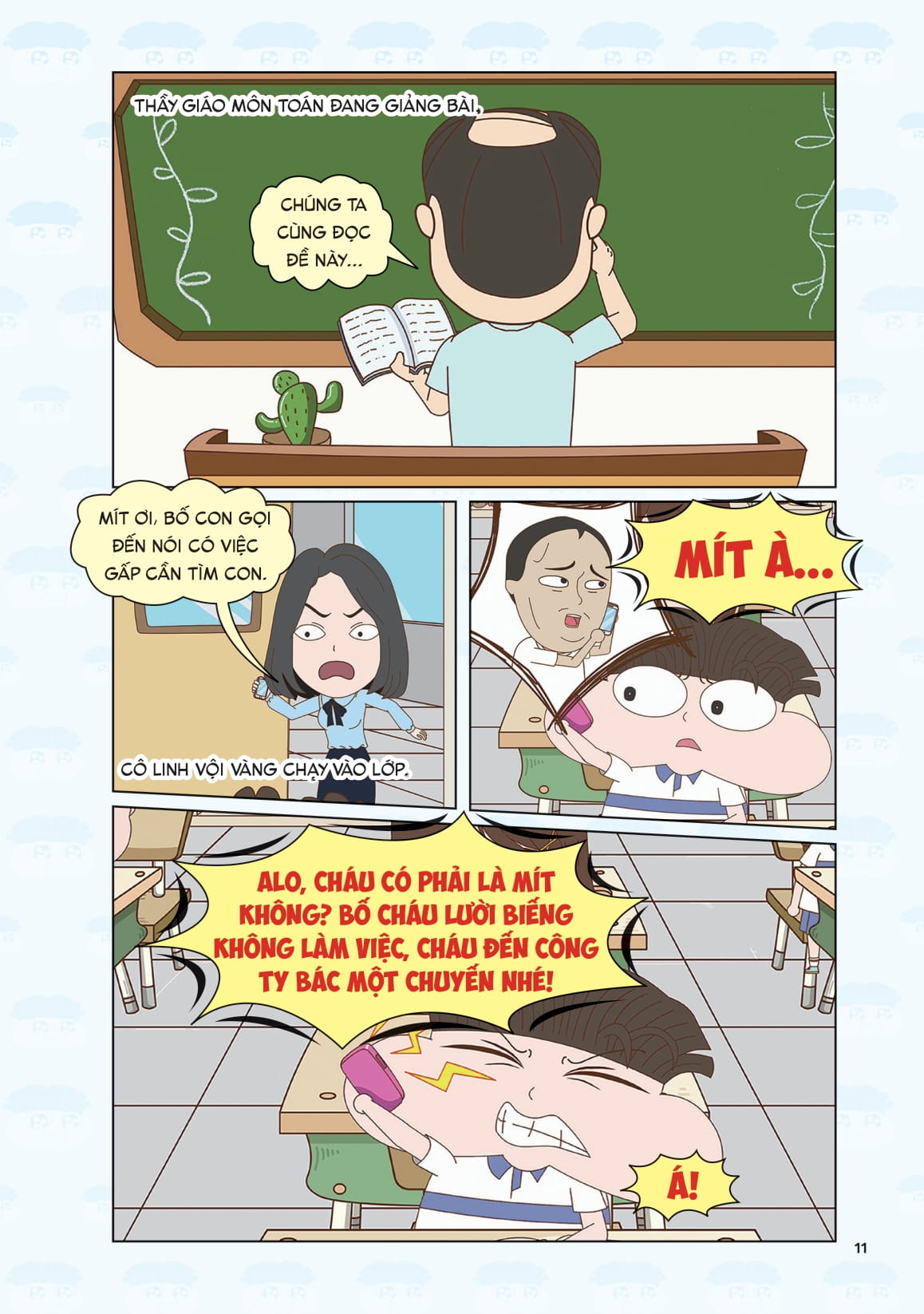 truyện tranh lớp học xả stress - con gái không dễ bắt nạt đâu - Ảnh 10