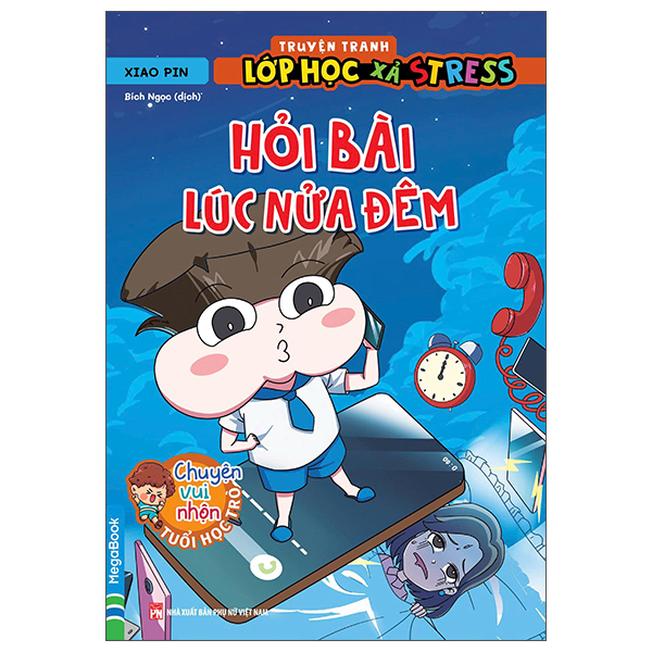Truyện Tranh Lớp Học Xả Stress - Hỏi Bài Lúc Nửa Đêm