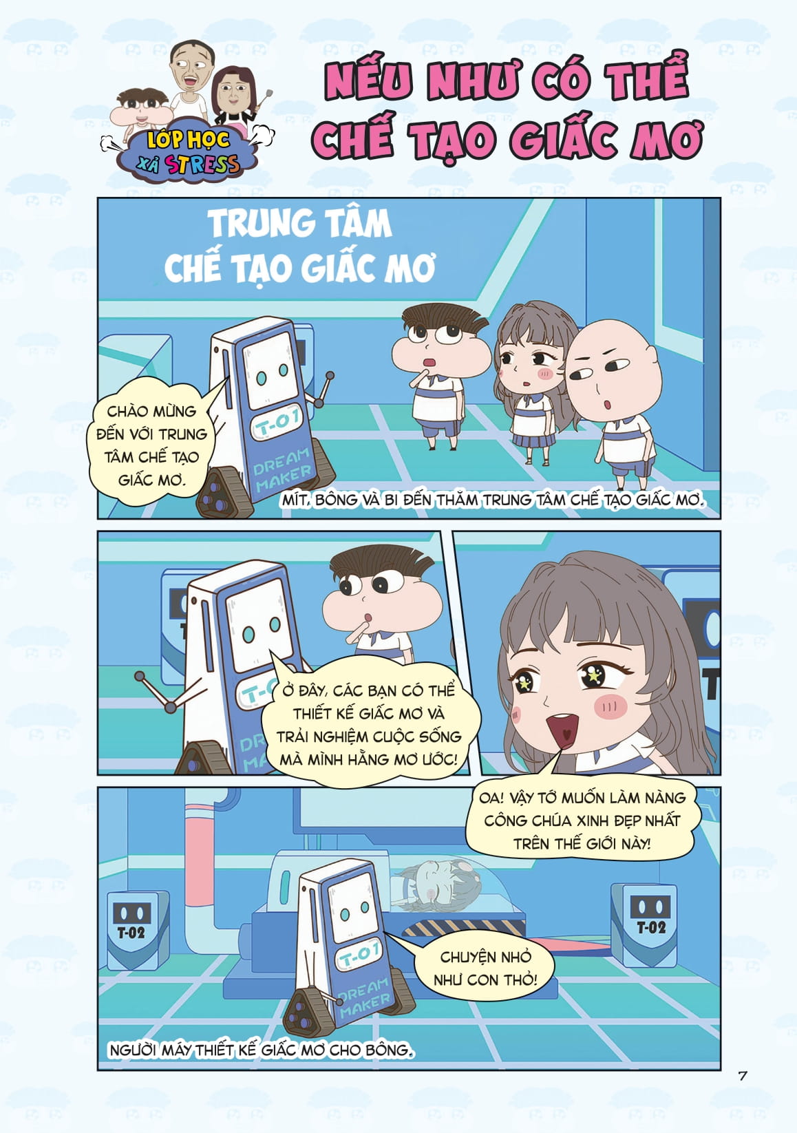 Truyện Tranh Lớp Học Xả Stress - Hỏi Bài Lúc Nửa Đêm - Ảnh 14