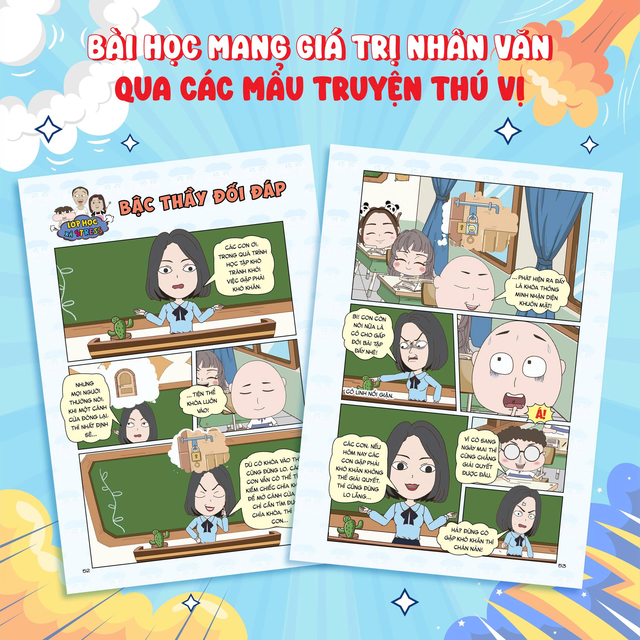 Truyện Tranh Lớp Học Xả Stress - Hỏi Bài Lúc Nửa Đêm - Ảnh 7