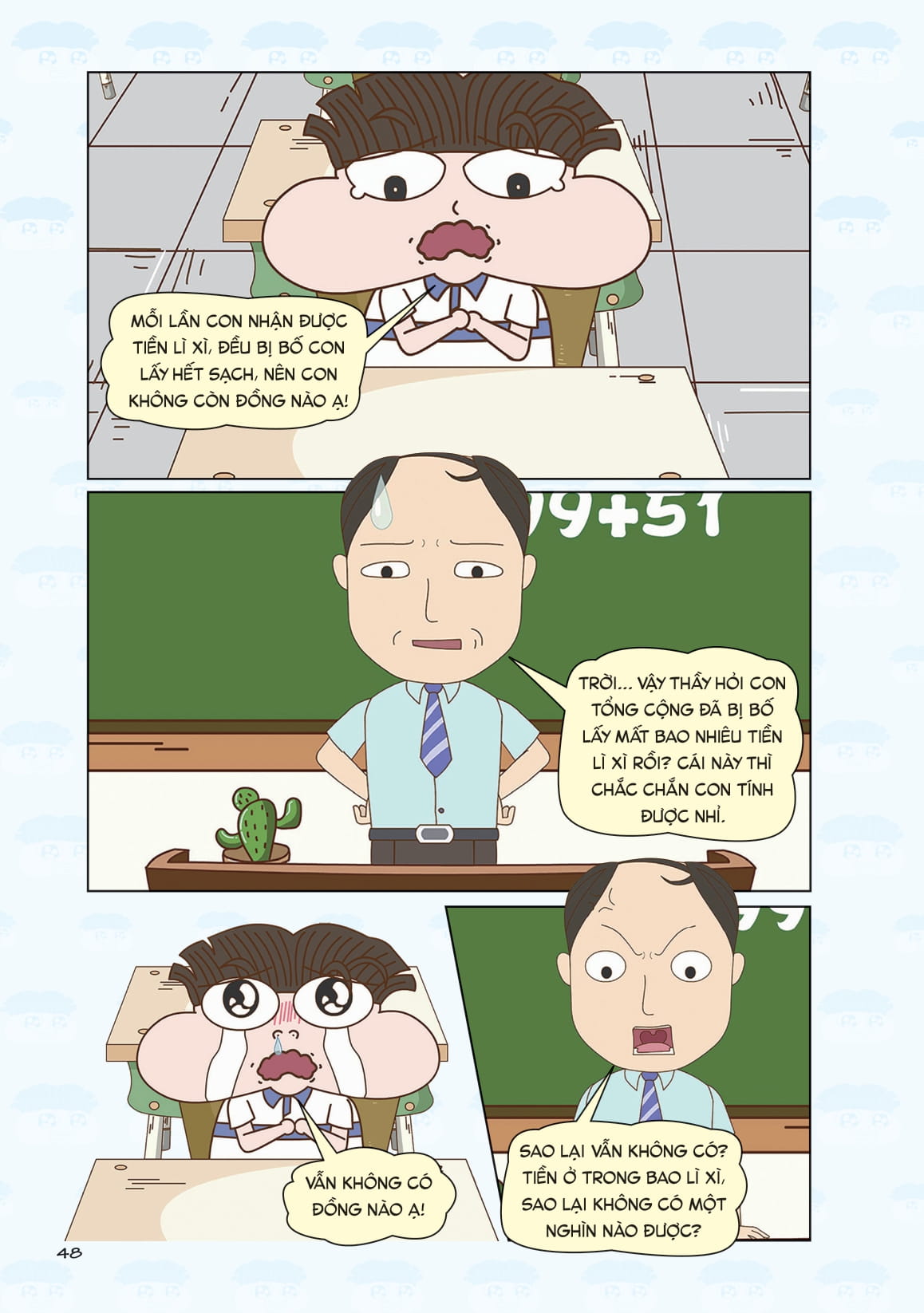 Truyện Tranh Lớp Học Xả Stress - Khi Bạn Có Một Bản Sao Không Ngoan - Ảnh 16