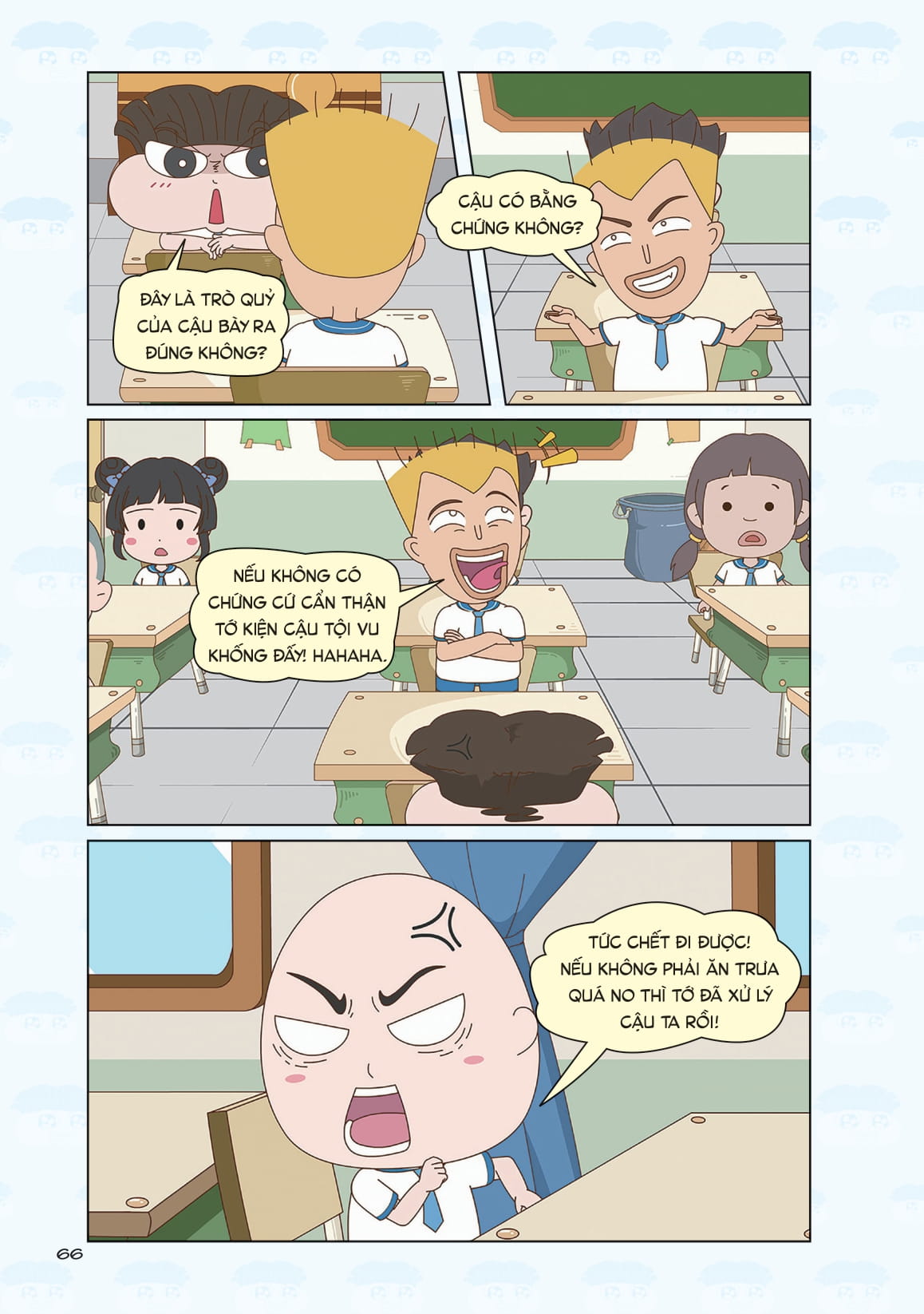 Truyện Tranh Lớp Học Xả Stress - Khi Bạn Có Một Bản Sao Không Ngoan - Ảnh 22