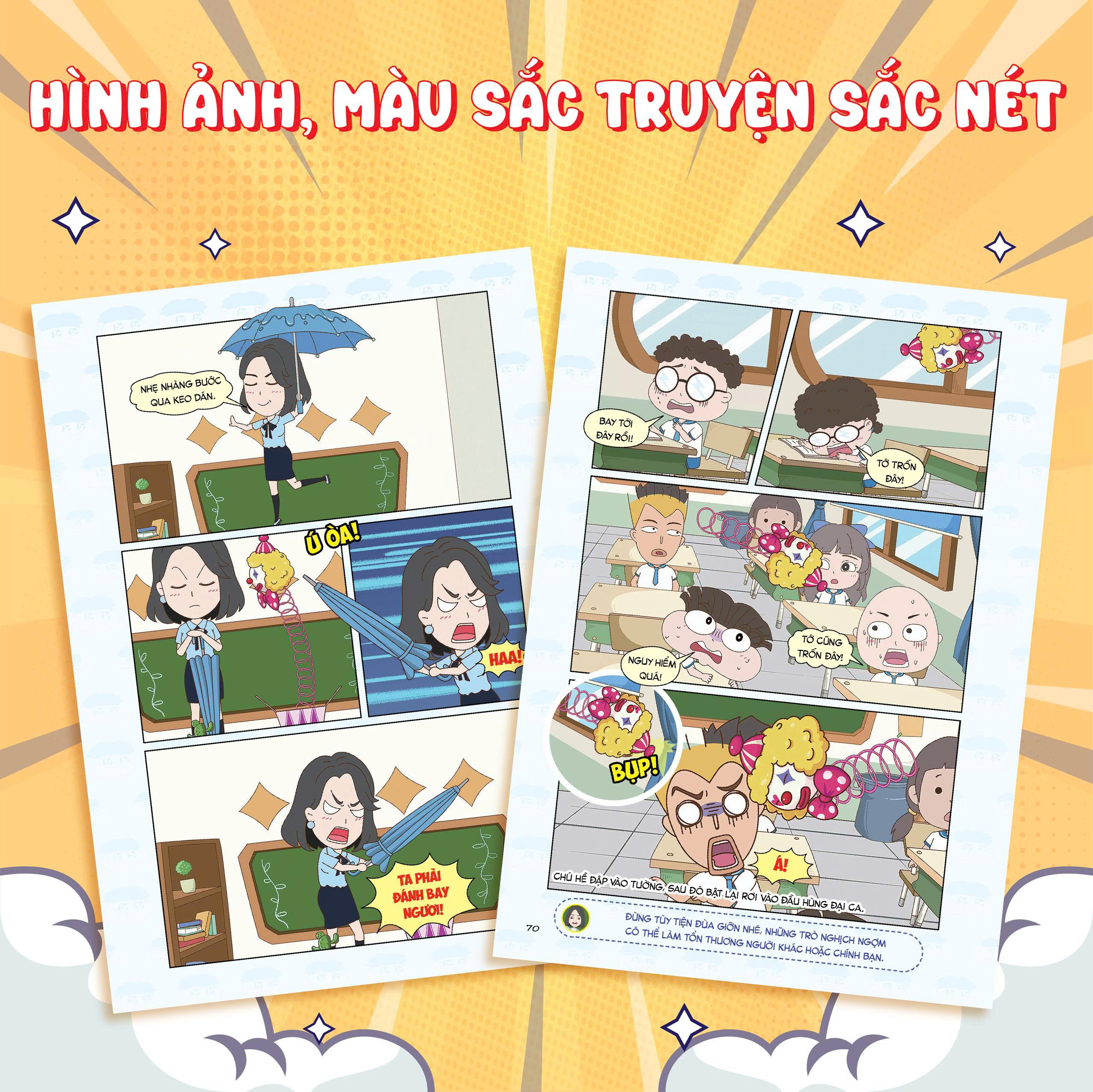 Truyện Tranh Lớp Học Xả Stress - Khi Bạn Có Một Bản Sao Không Ngoan - Ảnh 7