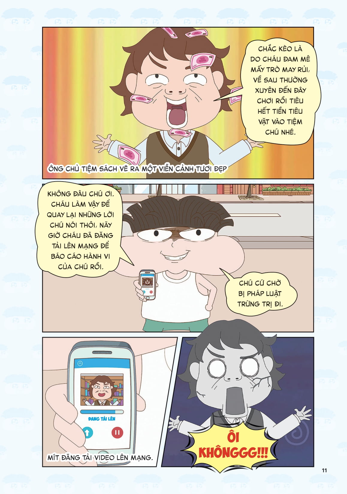 truyện tranh lớp học xả stress - khi mẹ tớ là đặc vụ ngầm - Ảnh 11