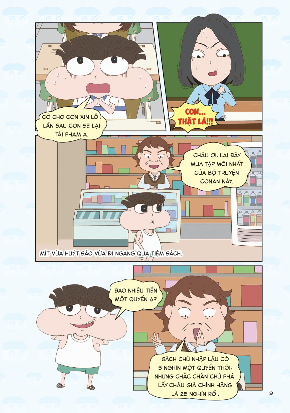 truyện tranh lớp học xả stress - khi mẹ tớ là đặc vụ ngầm - Ảnh 9