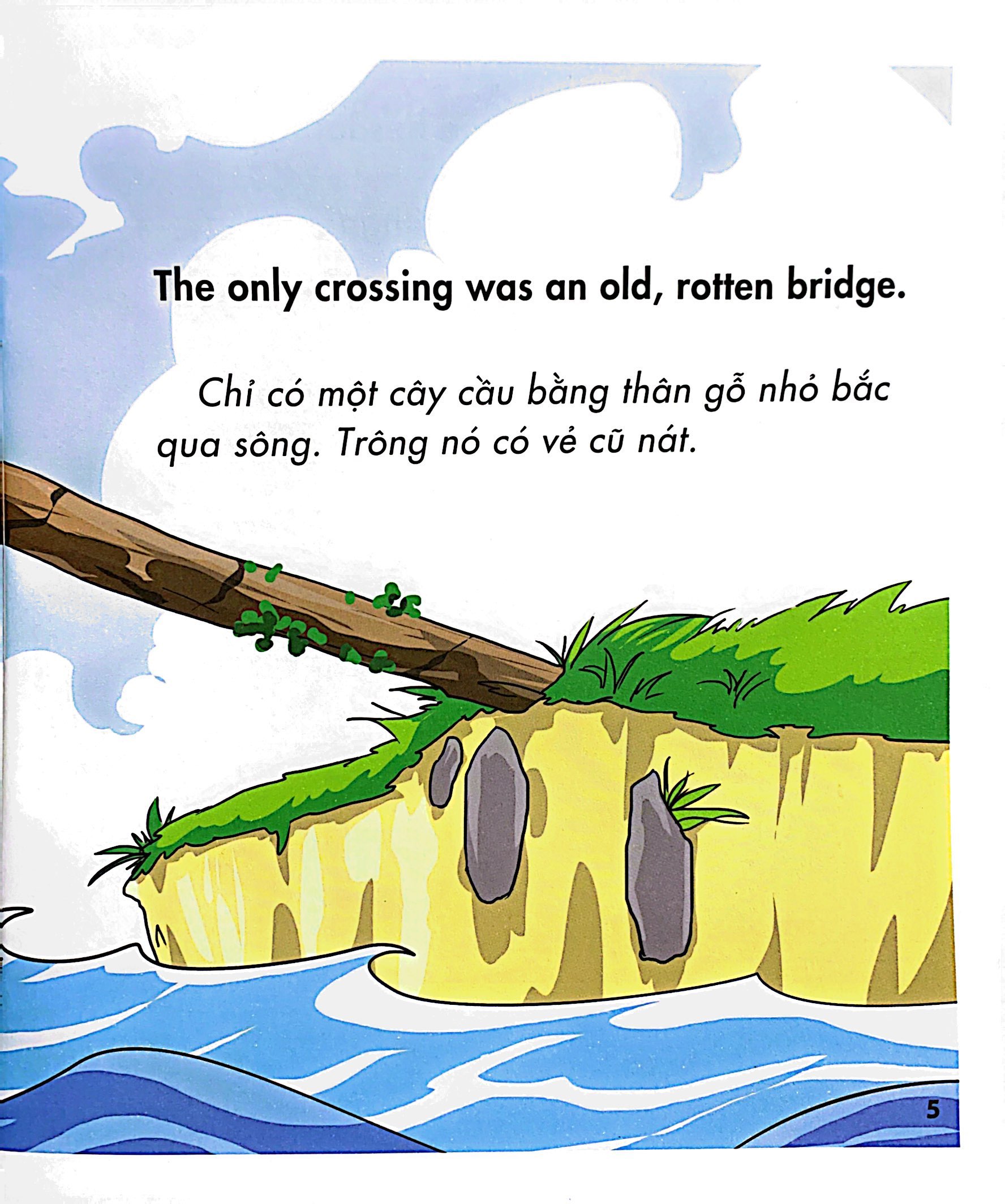 truyện tranh ngụ ngôn dành cho thiếu nhi song ngữ anh-việt - những người bạn đường - Ảnh 6