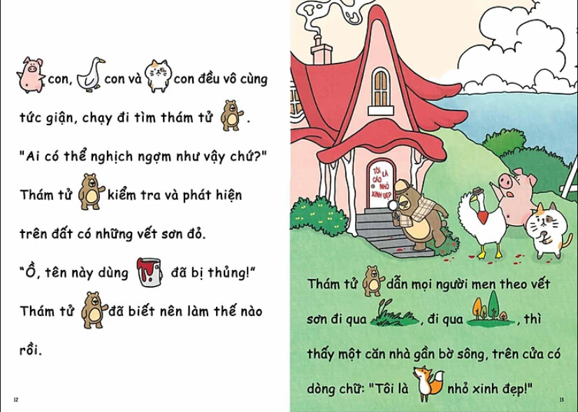 truyện tranh phát triển tư duy cho bé - Ảnh 5