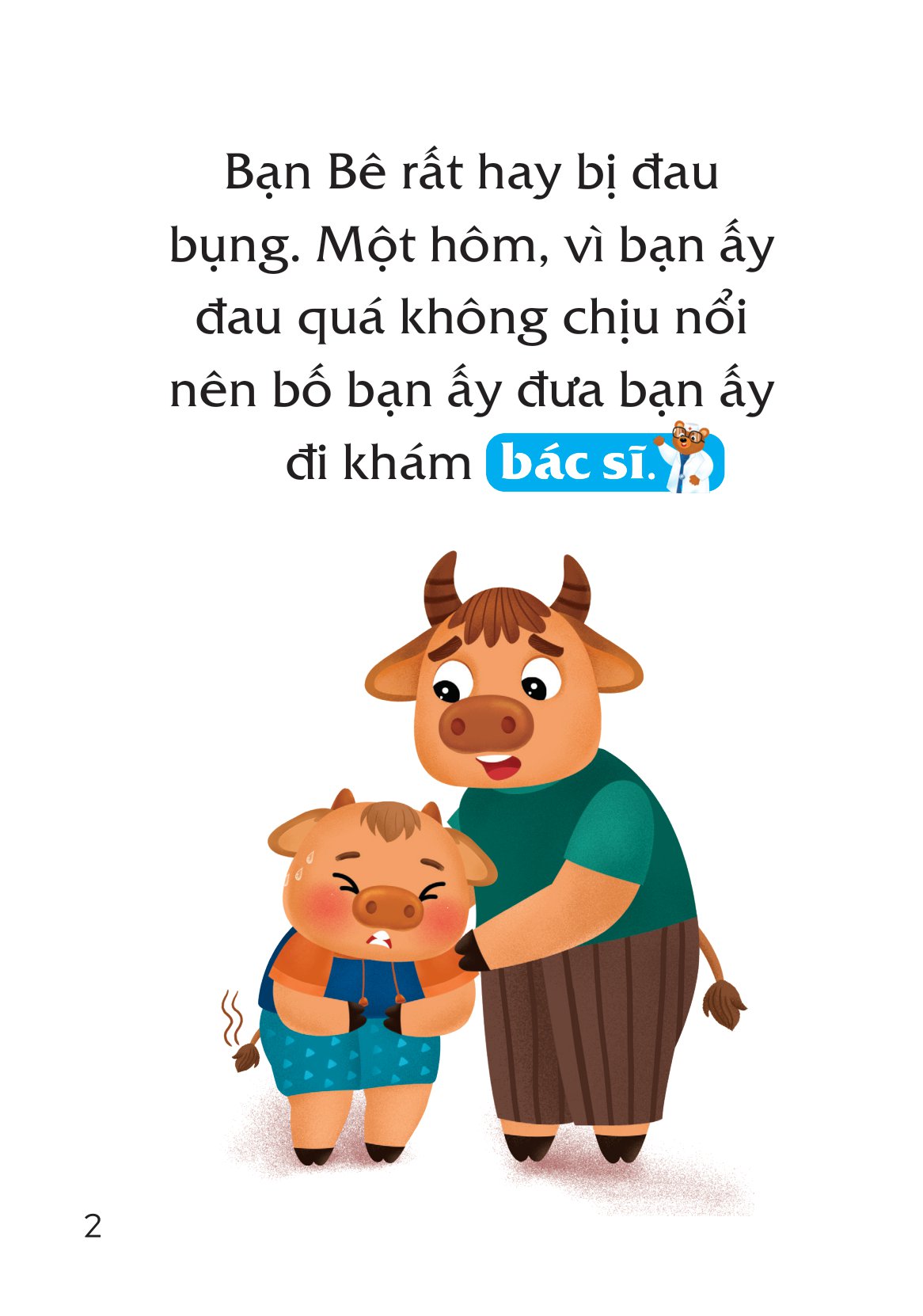 truyện tranh song ngữ việt-anh cho bé - ăn đúng cách, uống đúng mực - improving your eating habits - Ảnh 3