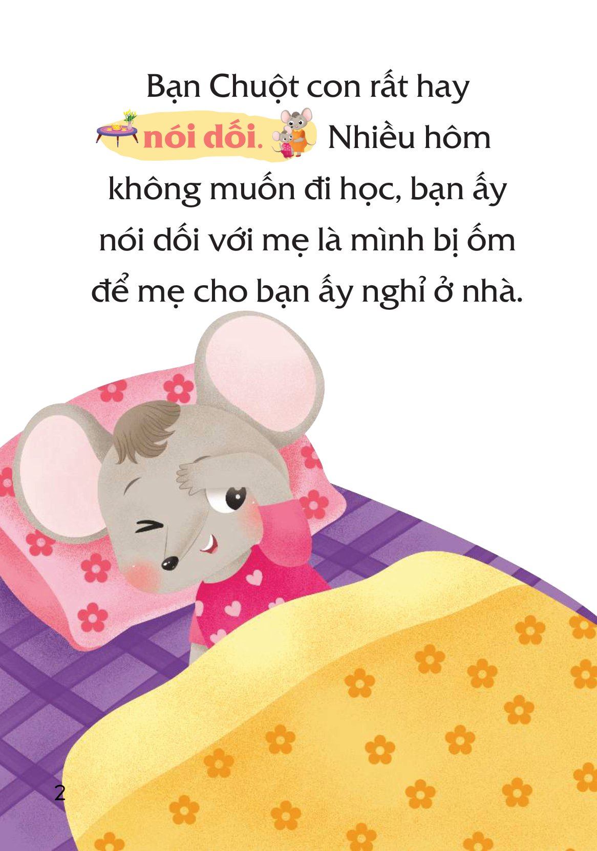 truyện tranh song ngữ việt-anh cho bé - bé ngoan không nói dối - good children do not lie - Ảnh 3