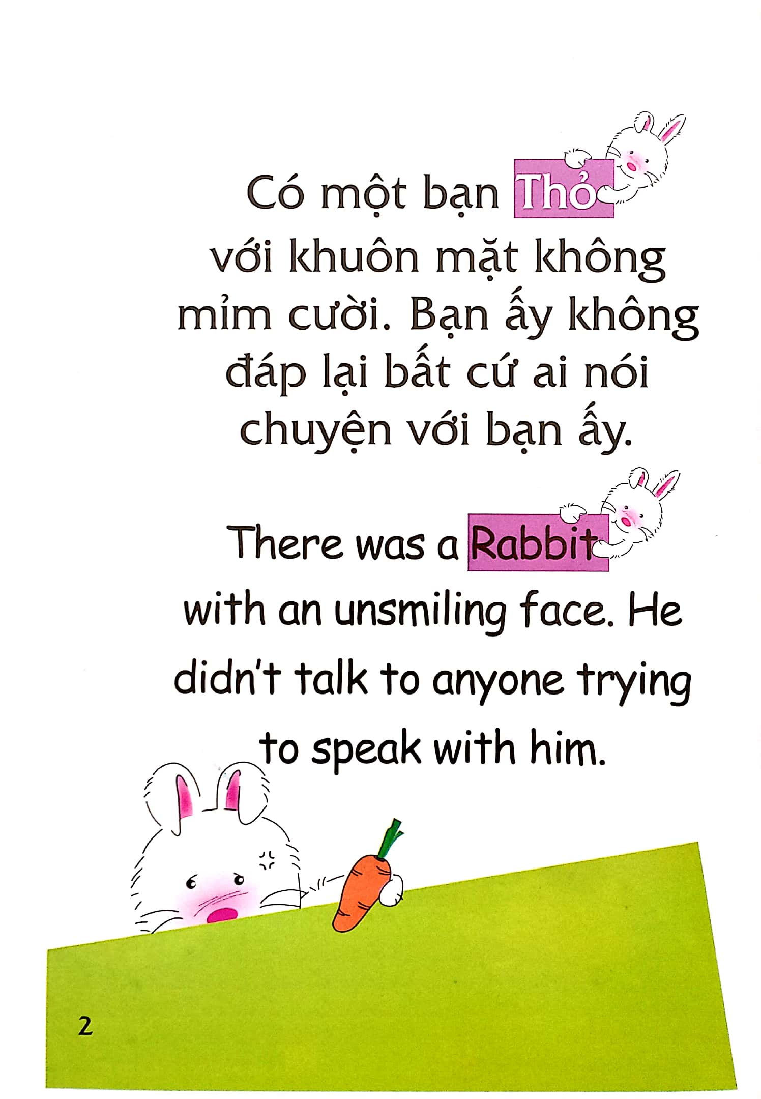 truyện tranh song ngữ việt - anh cho bé - bunny loves candies - thỏ con thích ăn kẹo ngọt - Ảnh 3