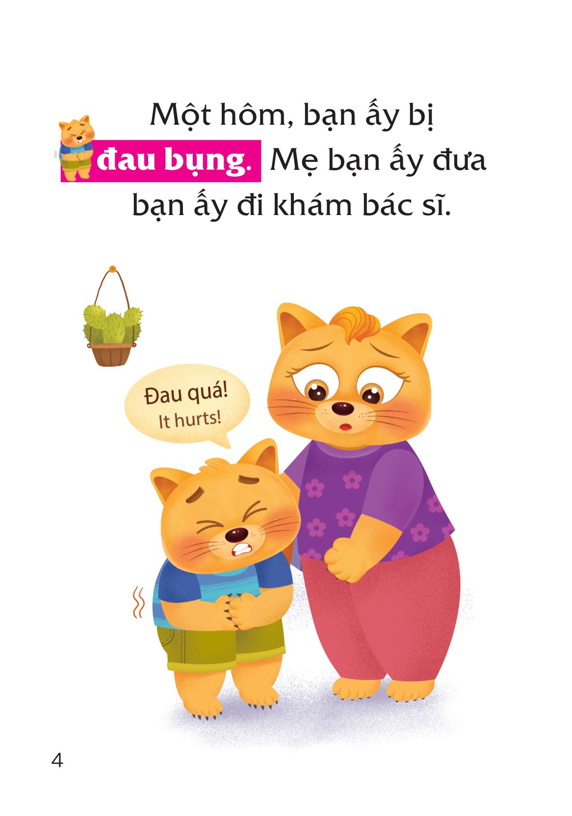 truyện tranh song ngữ việt-anh cho bé - cắn móng tay là xấu lắm đấy! - biting your nails is a bad habit - Ảnh 5