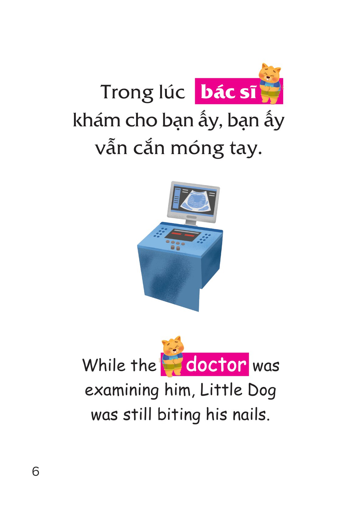 truyện tranh song ngữ việt-anh cho bé - cắn móng tay là xấu lắm đấy! - biting your nails is a bad habit - Ảnh 7