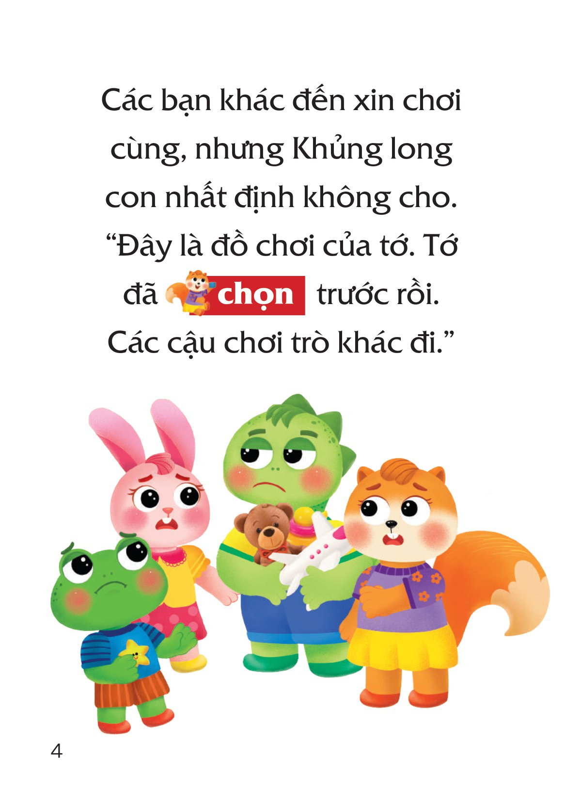 truyện tranh song ngữ việt-anh cho bé - chân thành chia sẻ, vui vẻ bên nhau - when you share, you have great joy - Ảnh 5