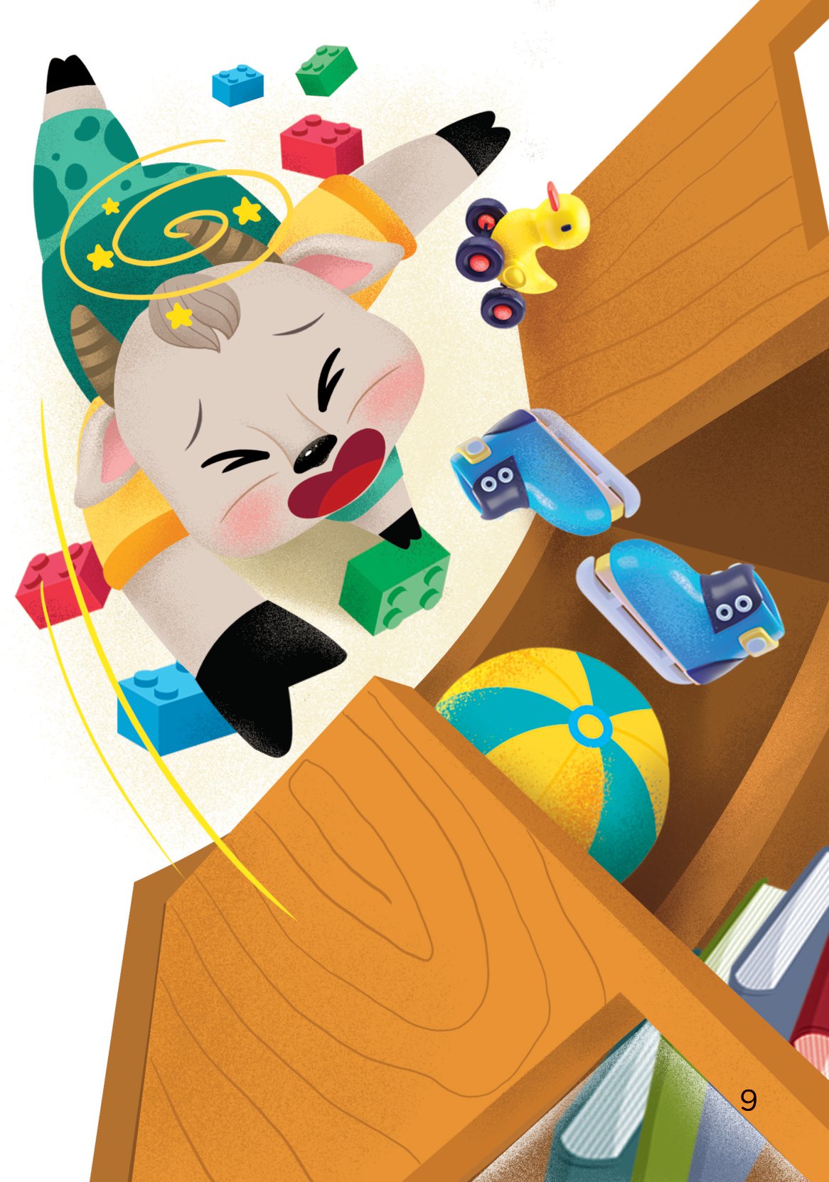 truyện tranh song ngữ việt-anh cho bé - đồ đạc gọn gàng, sẵn sàng sử dụng - you find things more easily when you keep them orderly - Ảnh 10