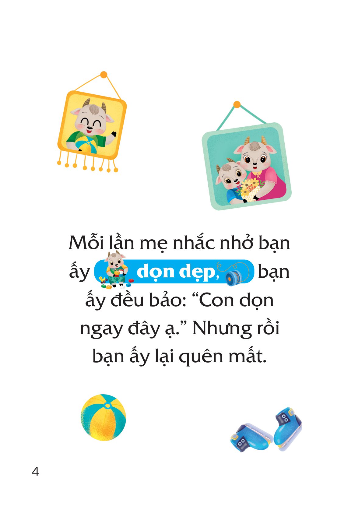 truyện tranh song ngữ việt-anh cho bé - đồ đạc gọn gàng, sẵn sàng sử dụng - you find things more easily when you keep them orderly - Ảnh 5