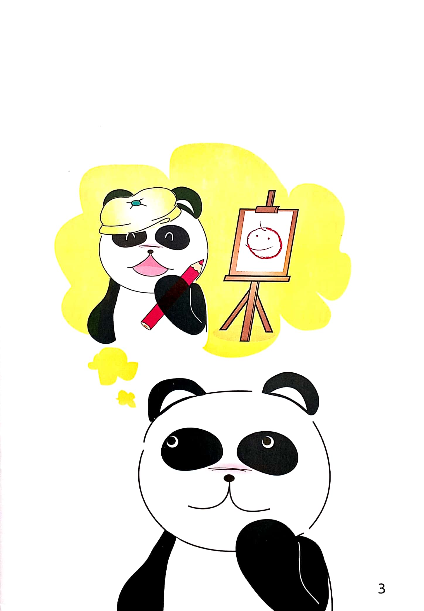 truyện tranh song ngữ việt - anh cho bé - drawing in the right places, coloring in the right spaces - vẽ đúng nơi, tô đúng chỗ - Ảnh 4