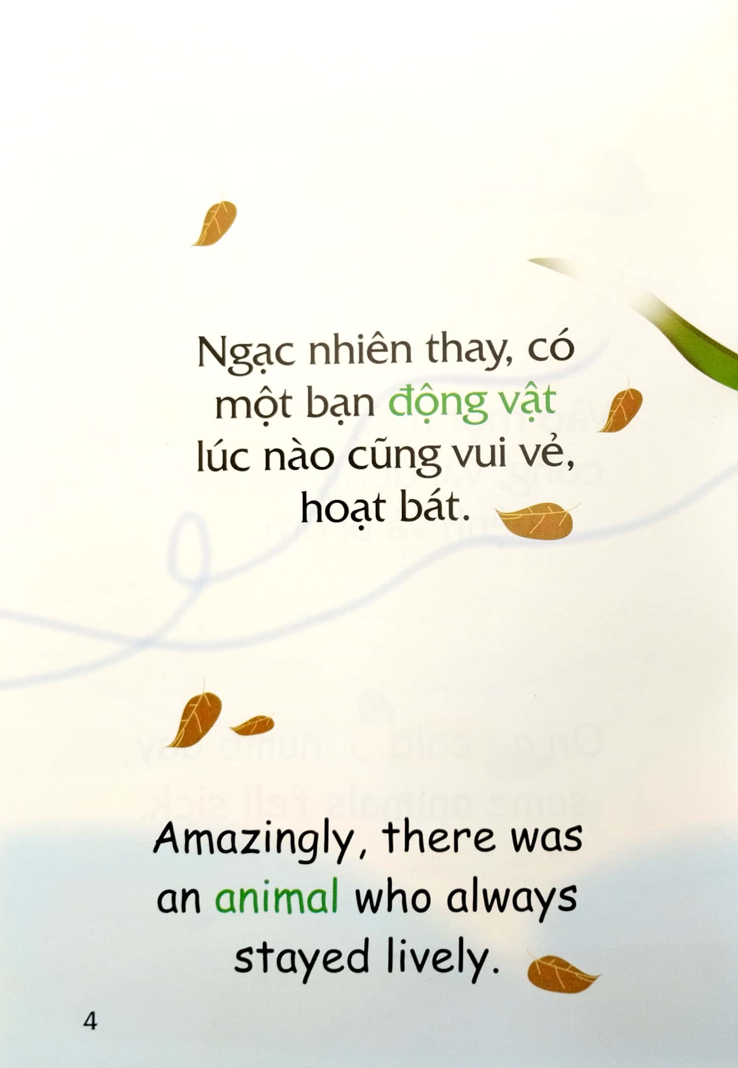 truyện tranh song ngữ việt - anh cho bé - exercise is important - tập thể dục quan trọng lắm nhé - Ảnh 4