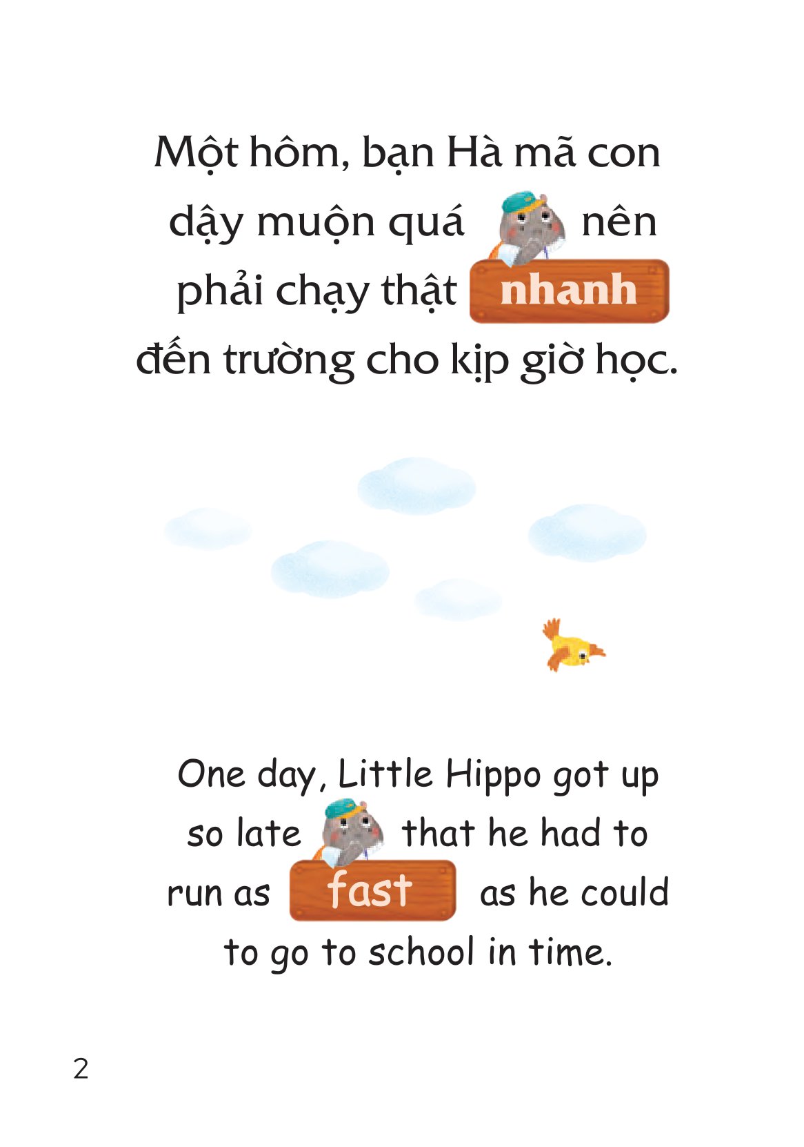 truyện tranh song ngữ việt-anh cho bé - giúp đỡ mọi người thật là vui - helping others is joyful - Ảnh 3