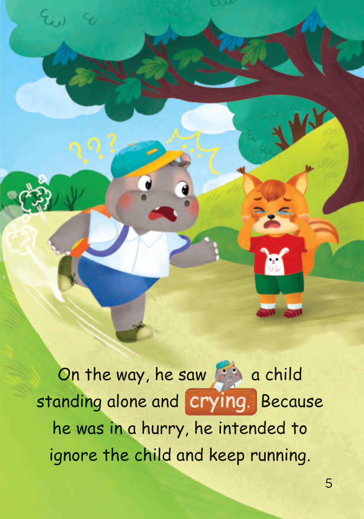 truyện tranh song ngữ việt-anh cho bé - giúp đỡ mọi người thật là vui - helping others is joyful - Ảnh 6