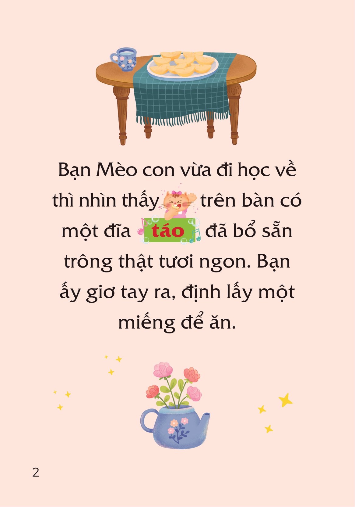 truyện tranh song ngữ việt-anh cho bé - rửa tay sạch sẽ, mạnh khỏe an toàn - washing your hands properly and you are always healthy - Ảnh 3