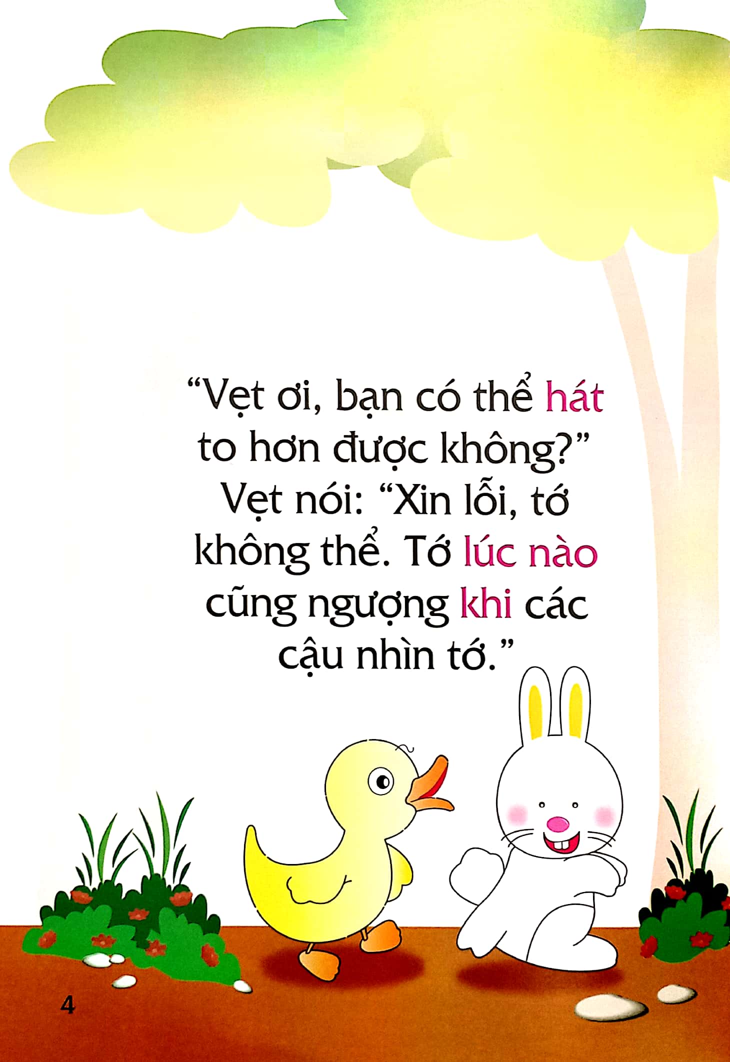truyện tranh song ngữ việt - anh cho bé - sing, sing, sweet parrot! - hát lên nào bé vẹt ngọt ngào! - Ảnh 5