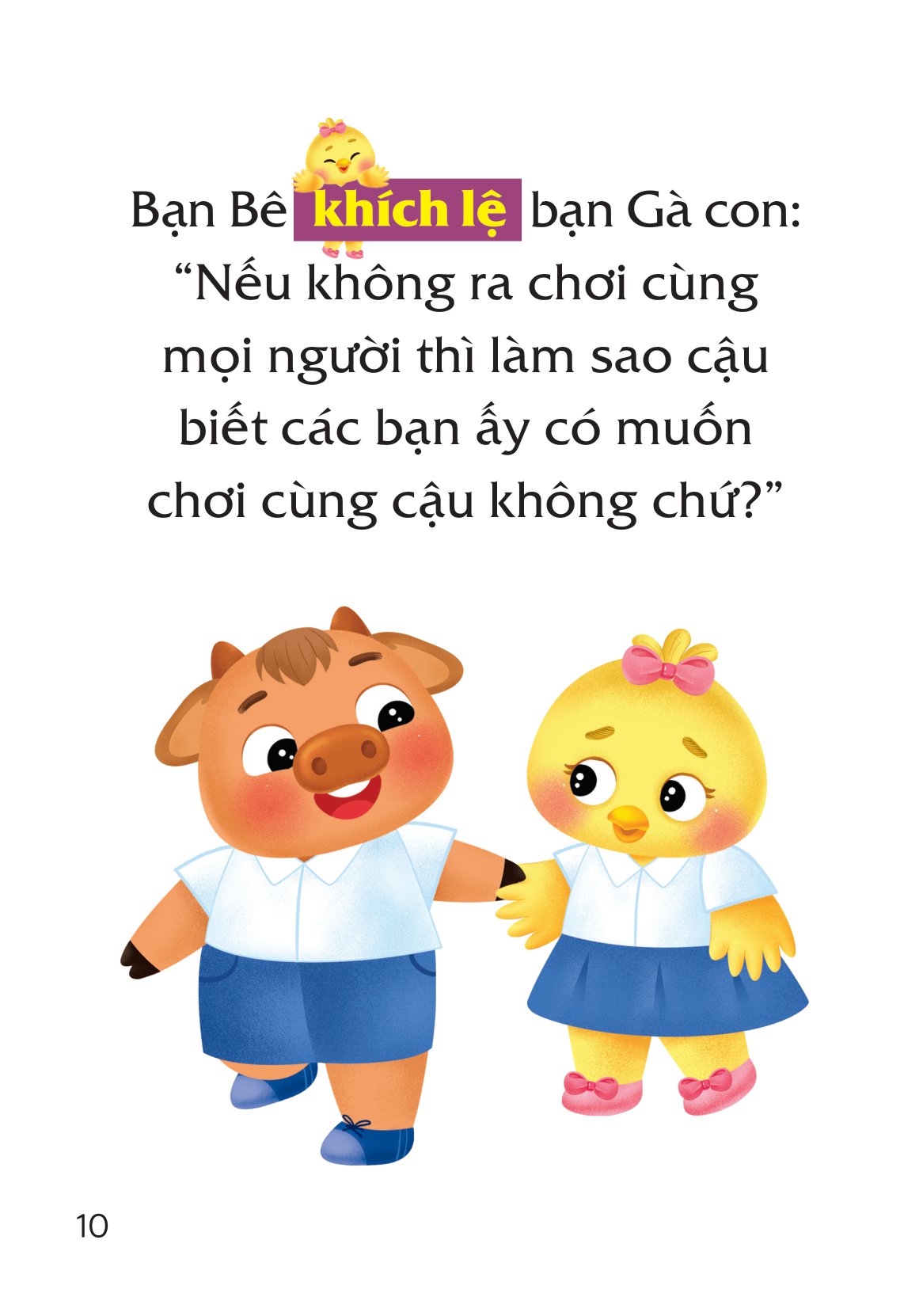 truyện tranh song ngữ việt-anh cho bé - thân thiện hòa đồng, vun trồng tình bạn - being open and sociable, you will have good friends - Ảnh 11