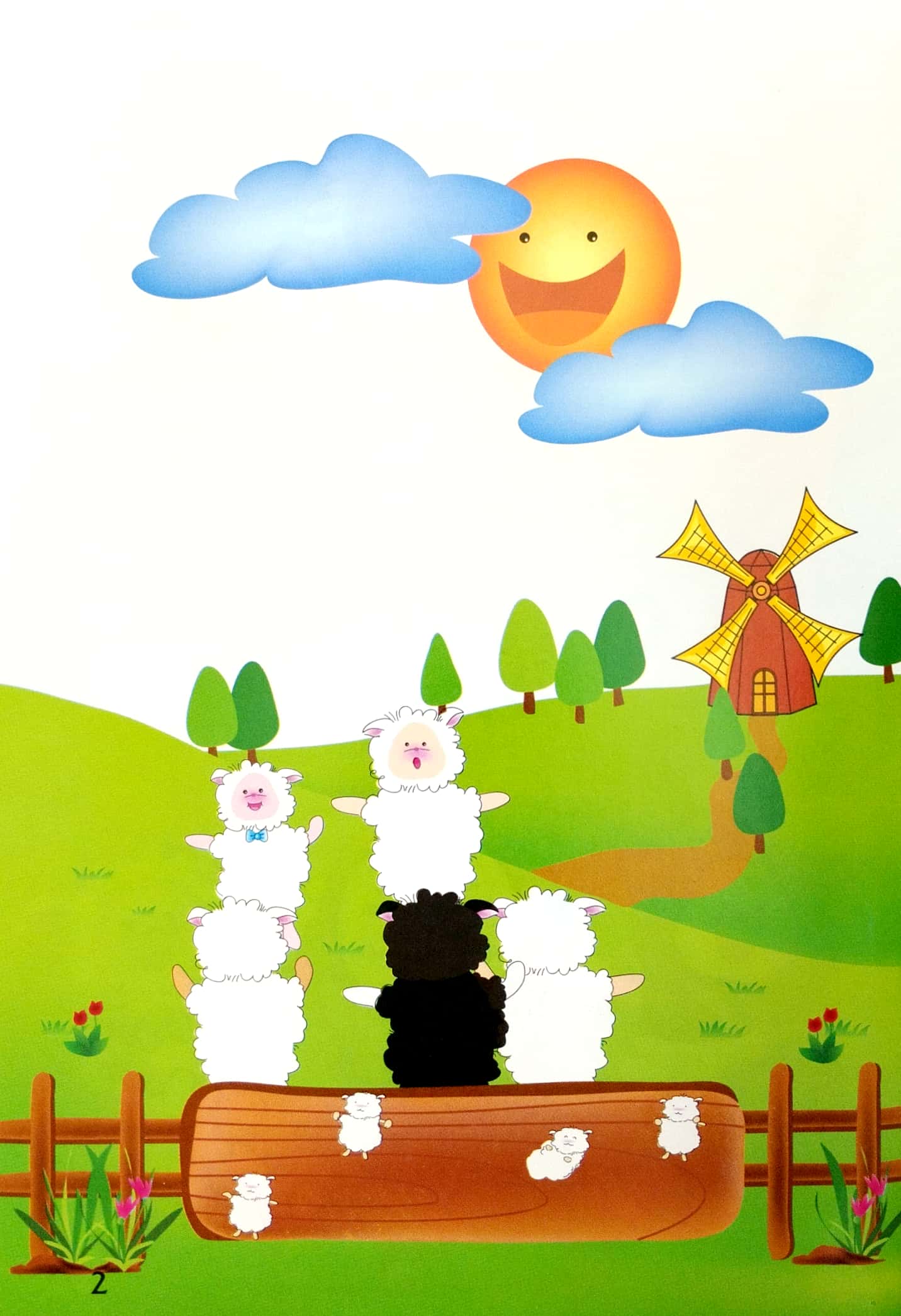 truyện tranh song ngữ việt - anh cho bé - to become tall - để trở nên cao lớn - Ảnh 3