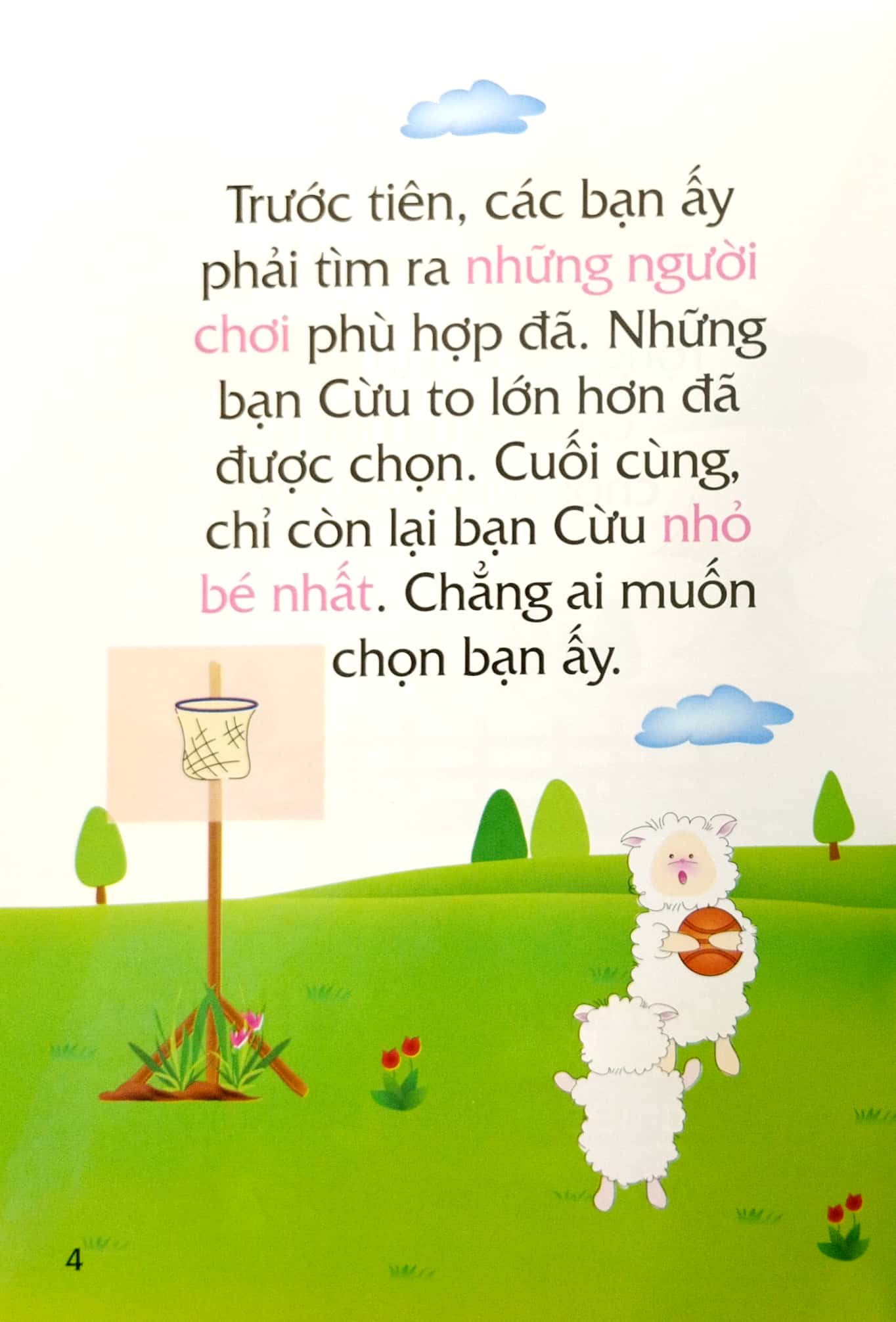 truyện tranh song ngữ việt - anh cho bé - to become tall - để trở nên cao lớn - Ảnh 5