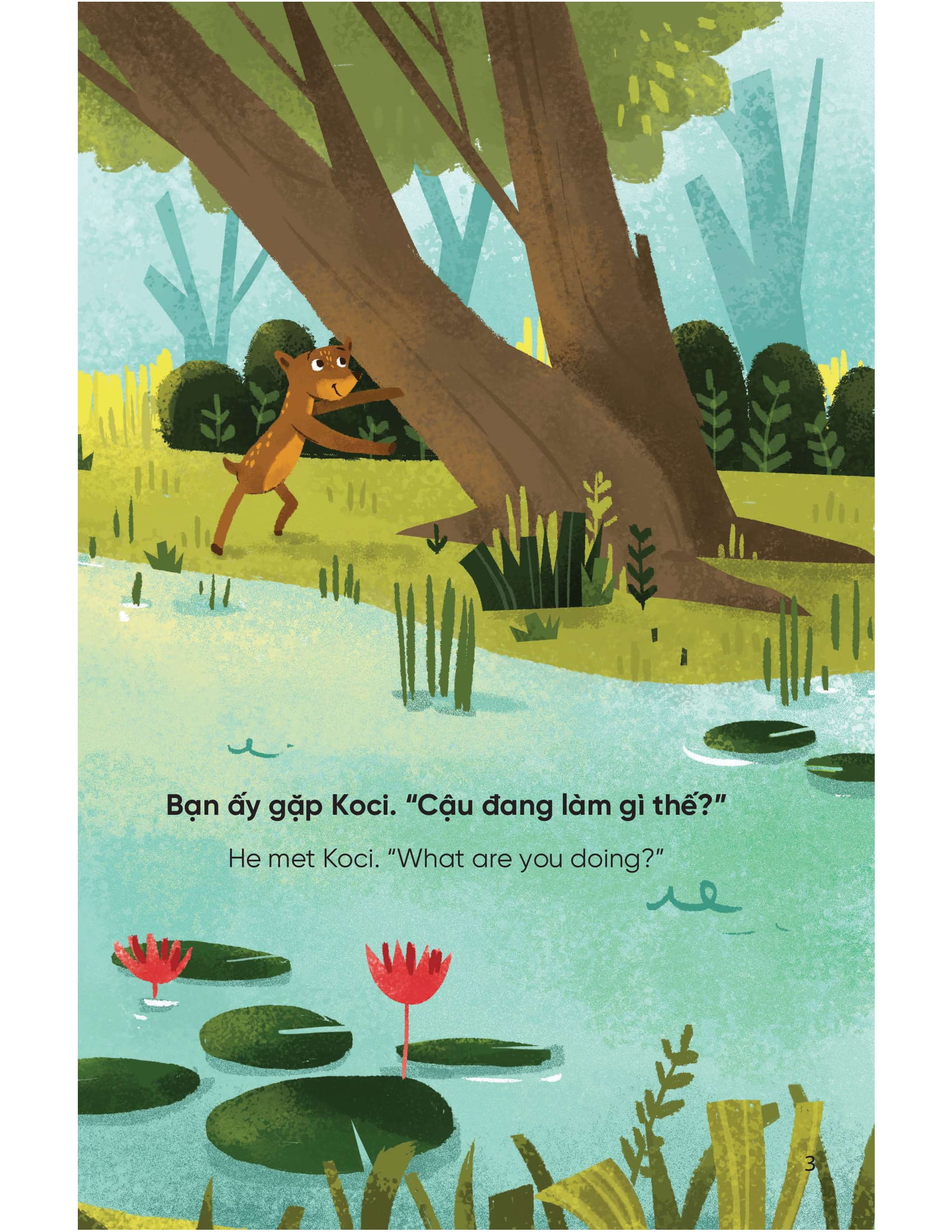 truyện tranh song ngữ việt - anh dành cho trẻ em - cùng học cư xử tốt - bé học nói lời trung thực - telling the truth - Ảnh 3