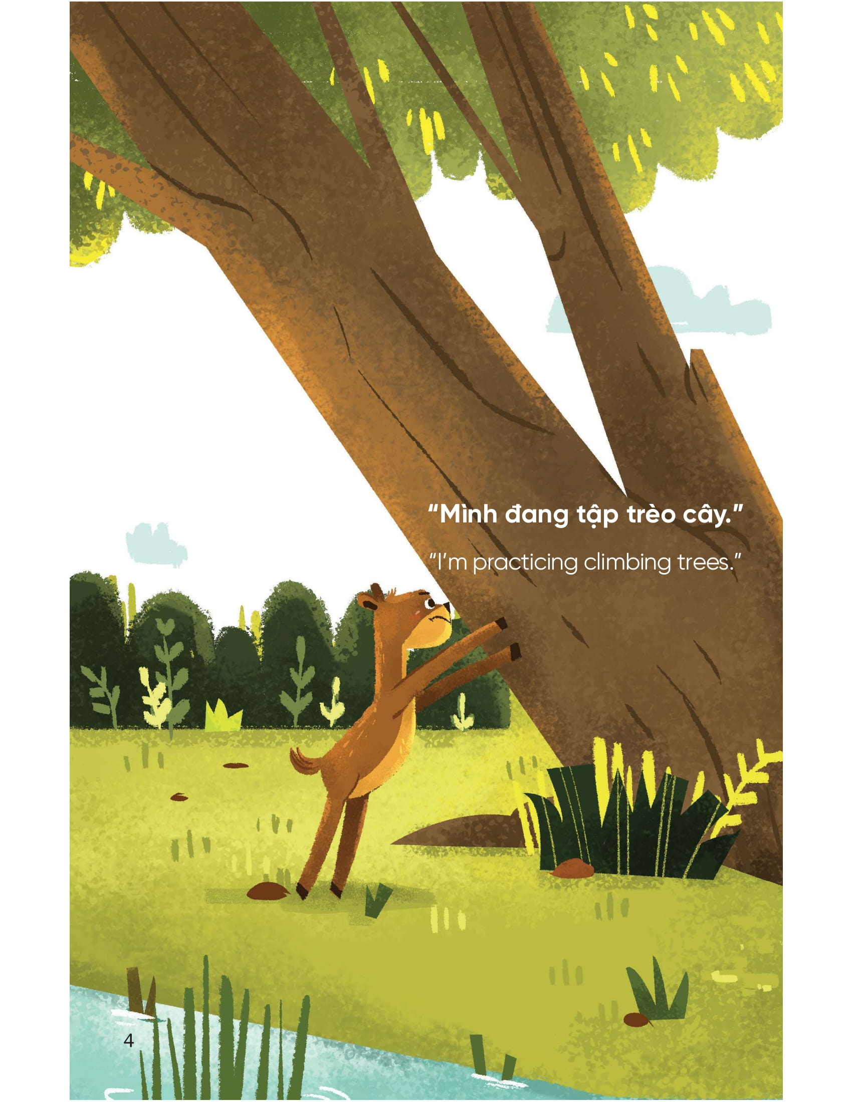 truyện tranh song ngữ việt - anh dành cho trẻ em - cùng học cư xử tốt - bé học nói lời trung thực - telling the truth - Ảnh 4