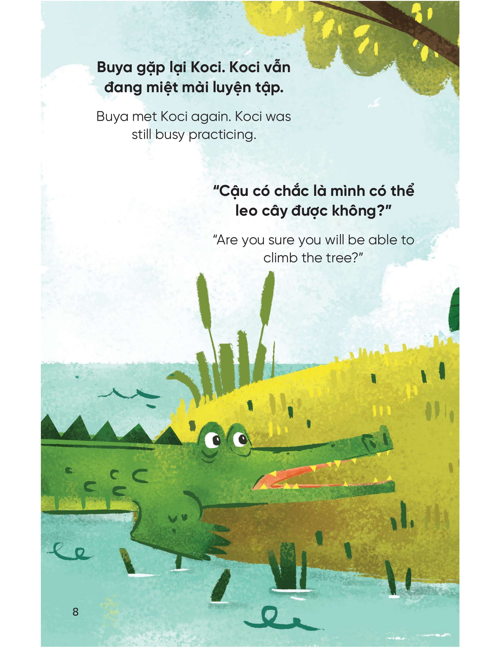 truyện tranh song ngữ việt - anh dành cho trẻ em - cùng học cư xử tốt - bé học nói lời trung thực - telling the truth - Ảnh 8