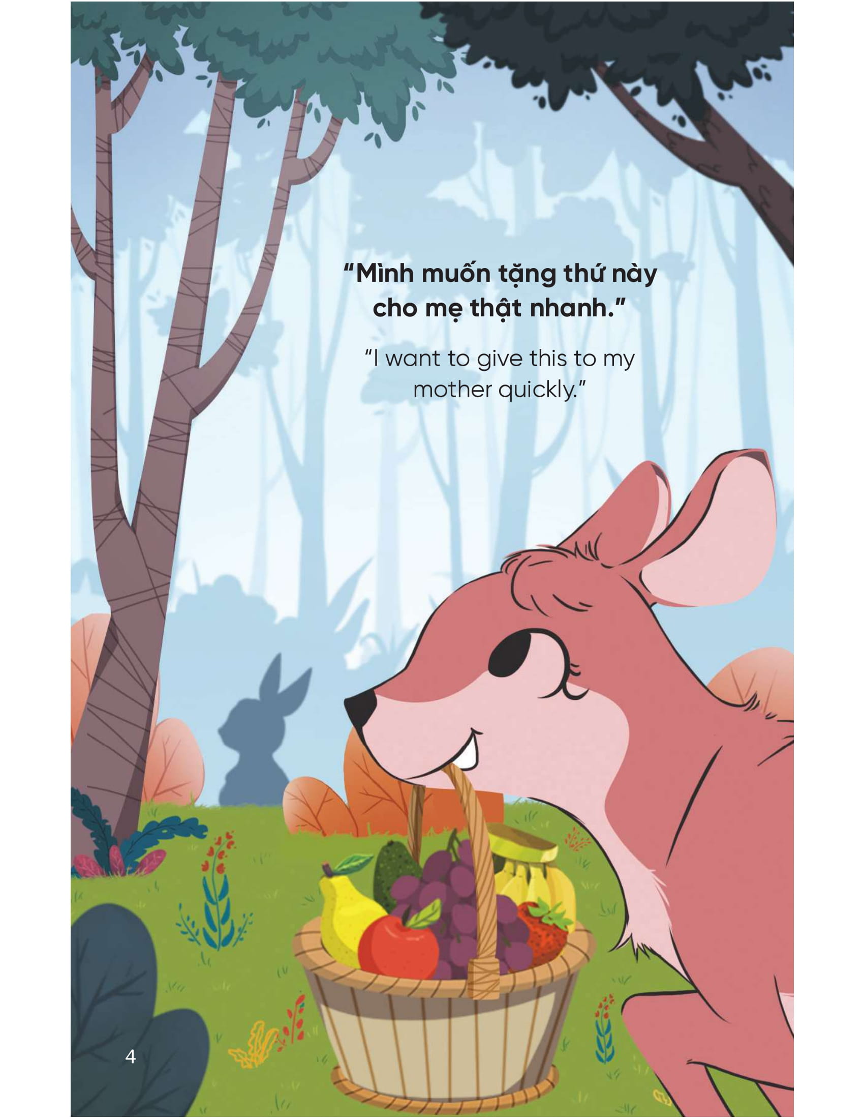 truyện tranh song ngữ việt - anh dành cho trẻ em - cùng học cư xử tốt - bé học sẻ chia - sharing generously - Ảnh 4
