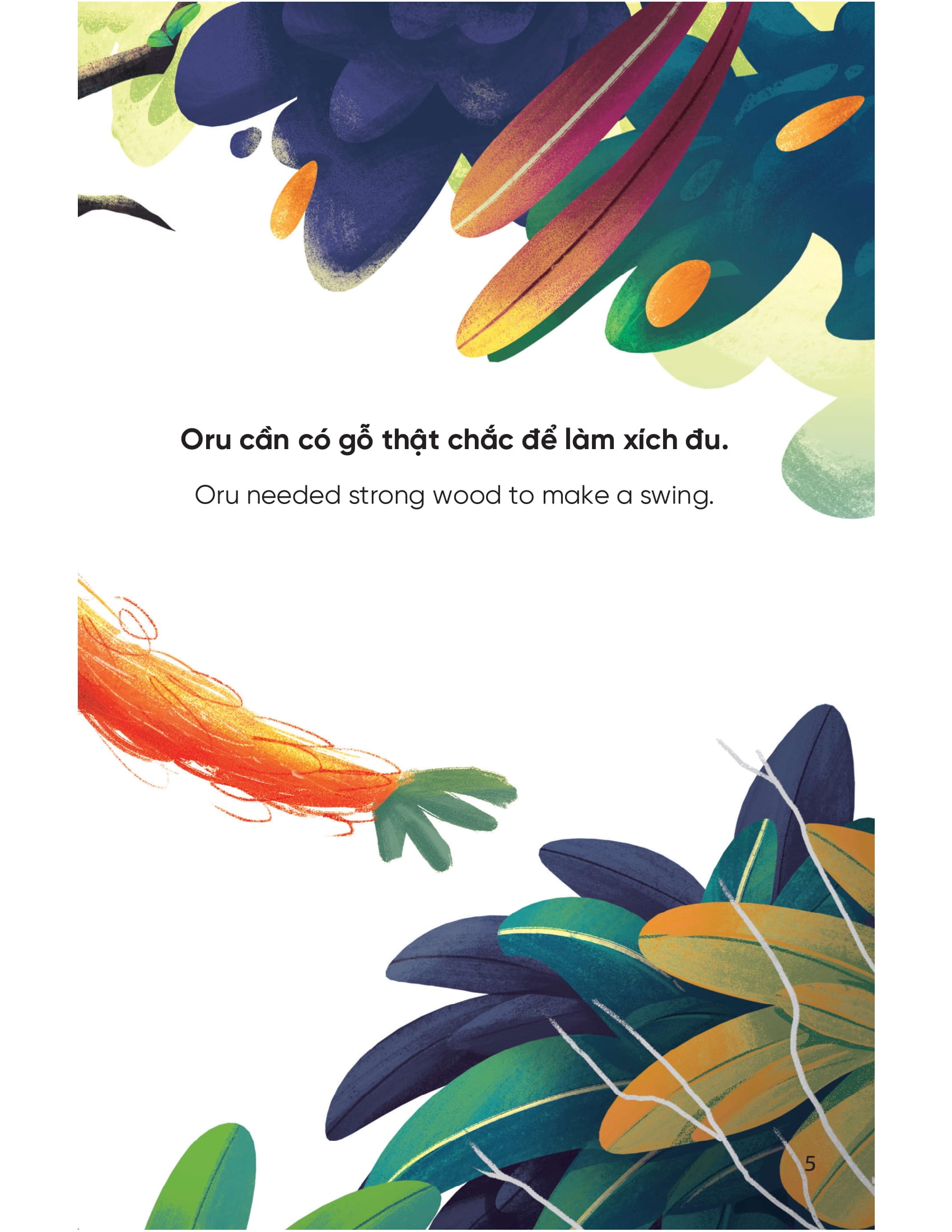 truyện tranh song ngữ việt - anh dành cho trẻ em - cùng học cư xử tốt - bé học tính kiên trì - being persistent - Ảnh 5