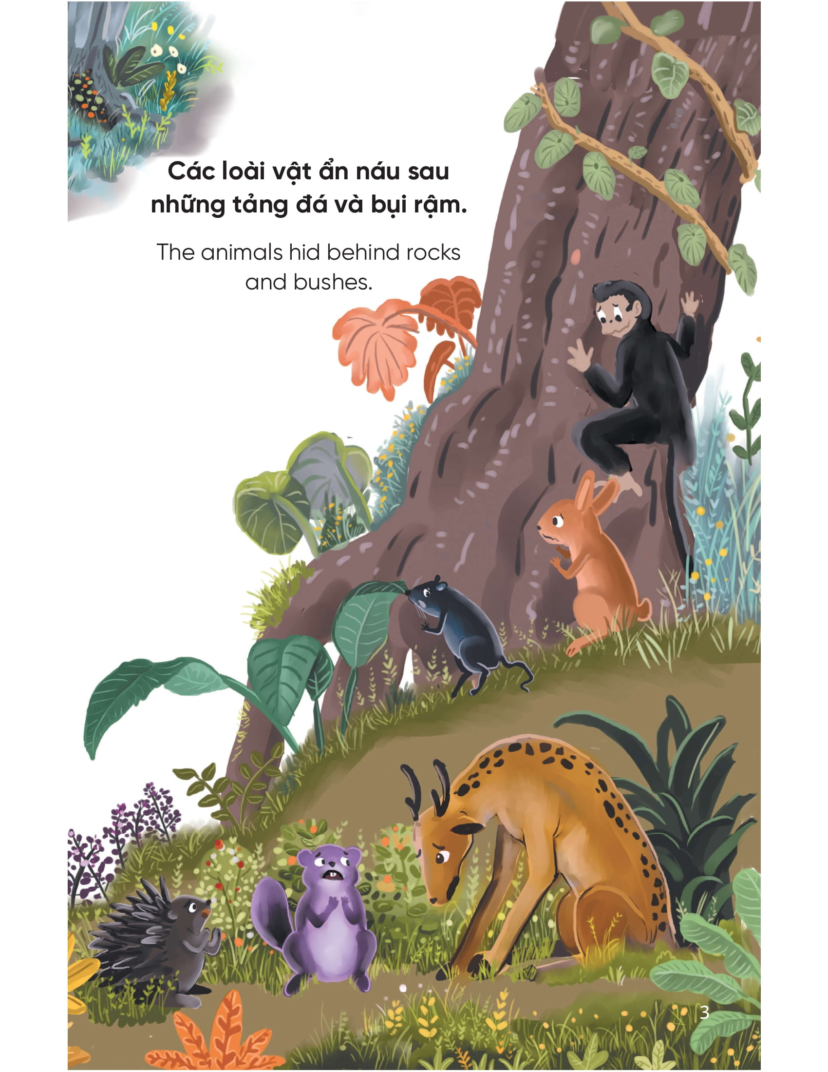 truyện tranh song ngữ việt - anh dành cho trẻ em - cùng học cư xử tốt - bé học yêu thương mọi người - being compassionate - Ảnh 3