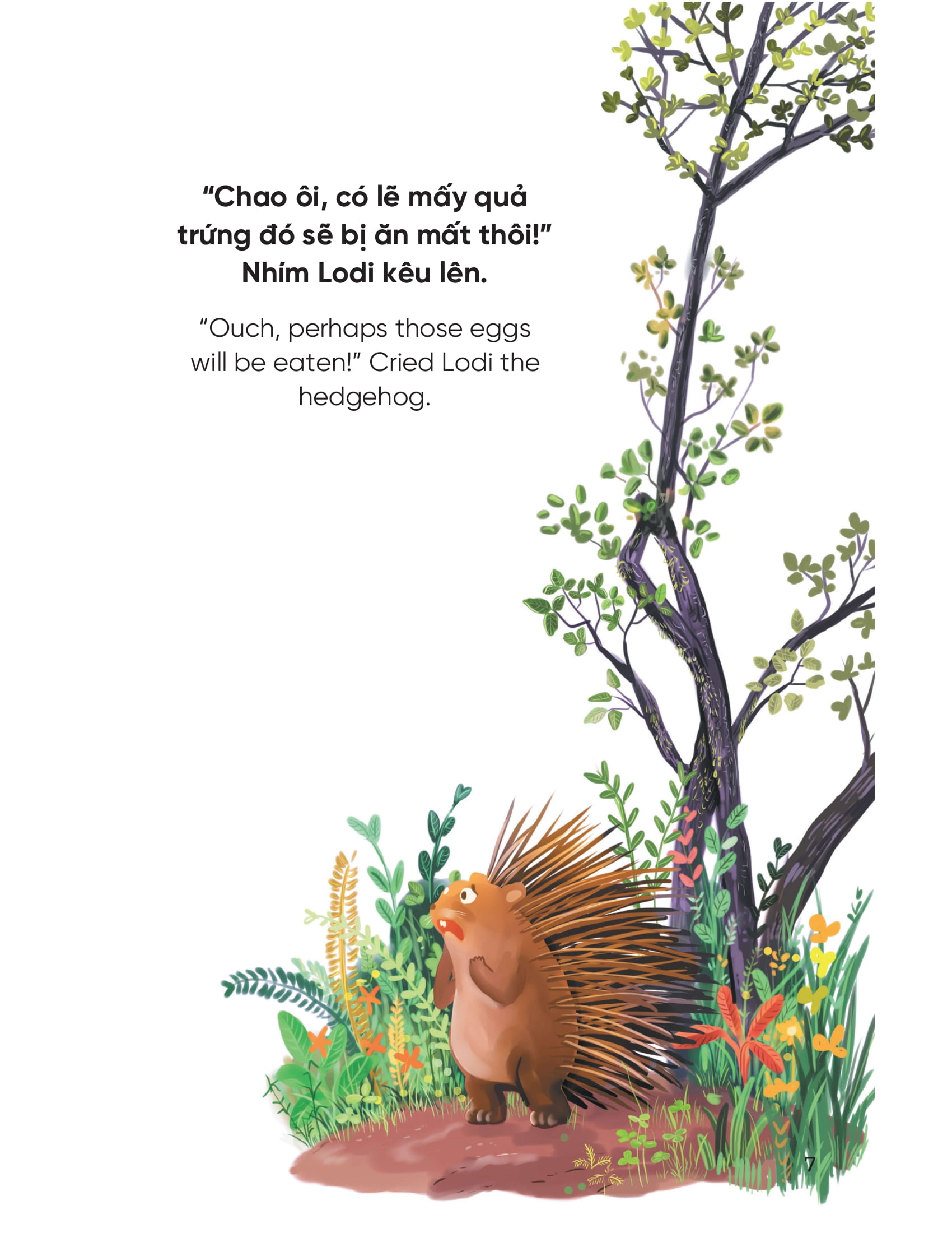 truyện tranh song ngữ việt - anh dành cho trẻ em - cùng học cư xử tốt - bé học yêu thương mọi người - being compassionate - Ảnh 7