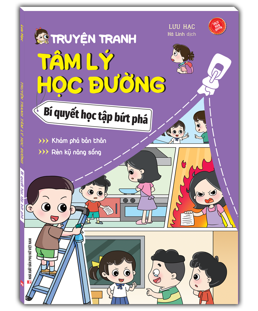 truyện tranh tâm lý học đường - bí quyết học tập bứt phá - Ảnh 2