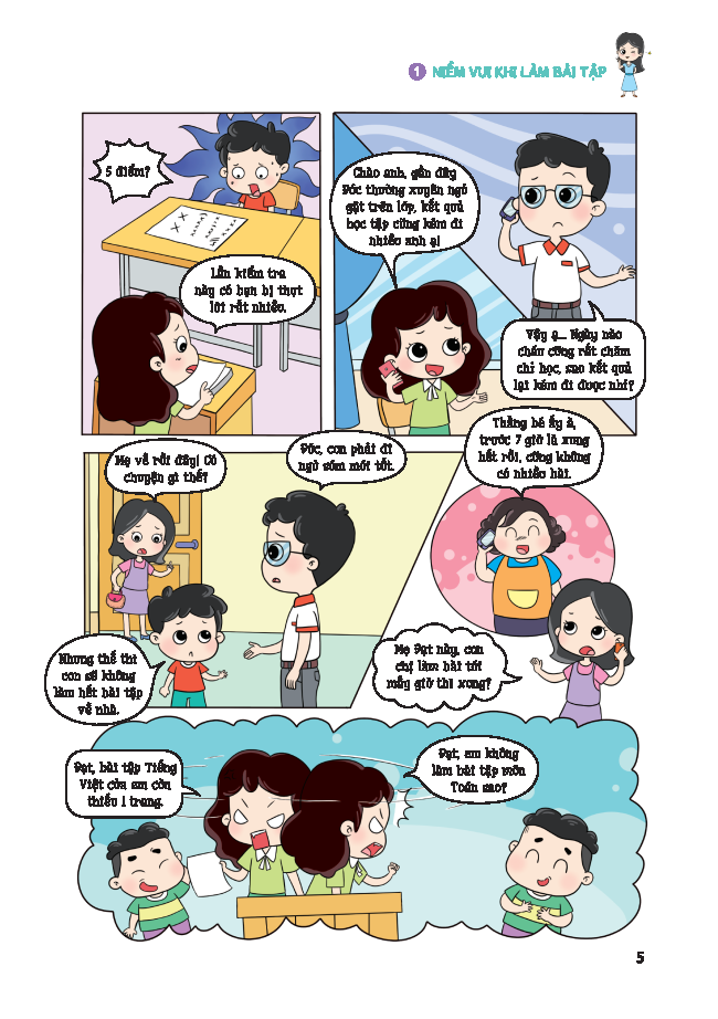 truyện tranh tâm lý học đường - bí quyết học tập bứt phá - Ảnh 5