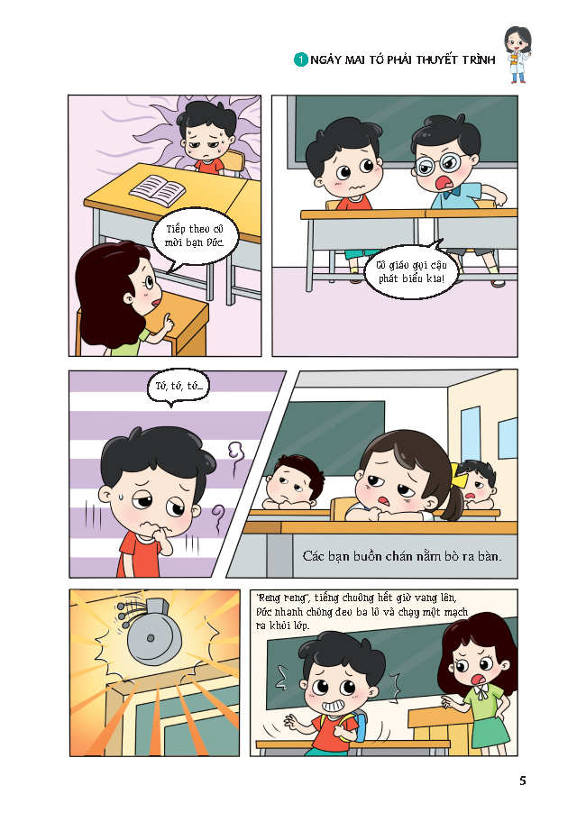truyện tranh tâm lý học đường - kỹ năng giao tiếp thông minh - Ảnh 5