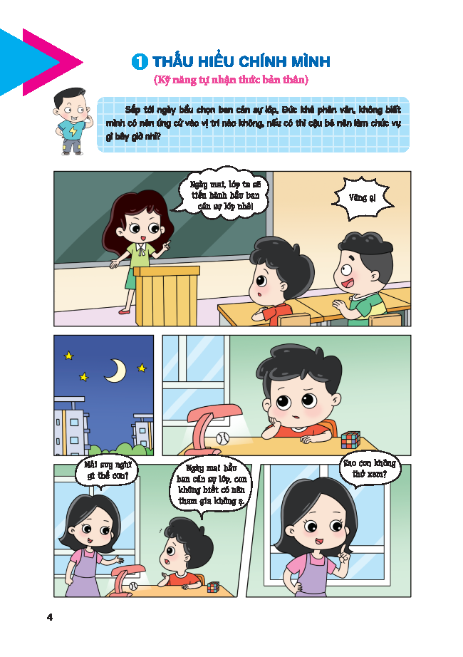 truyện tranh tâm lý học đường - xây dựng niềm tin vào bản thân - Ảnh 5