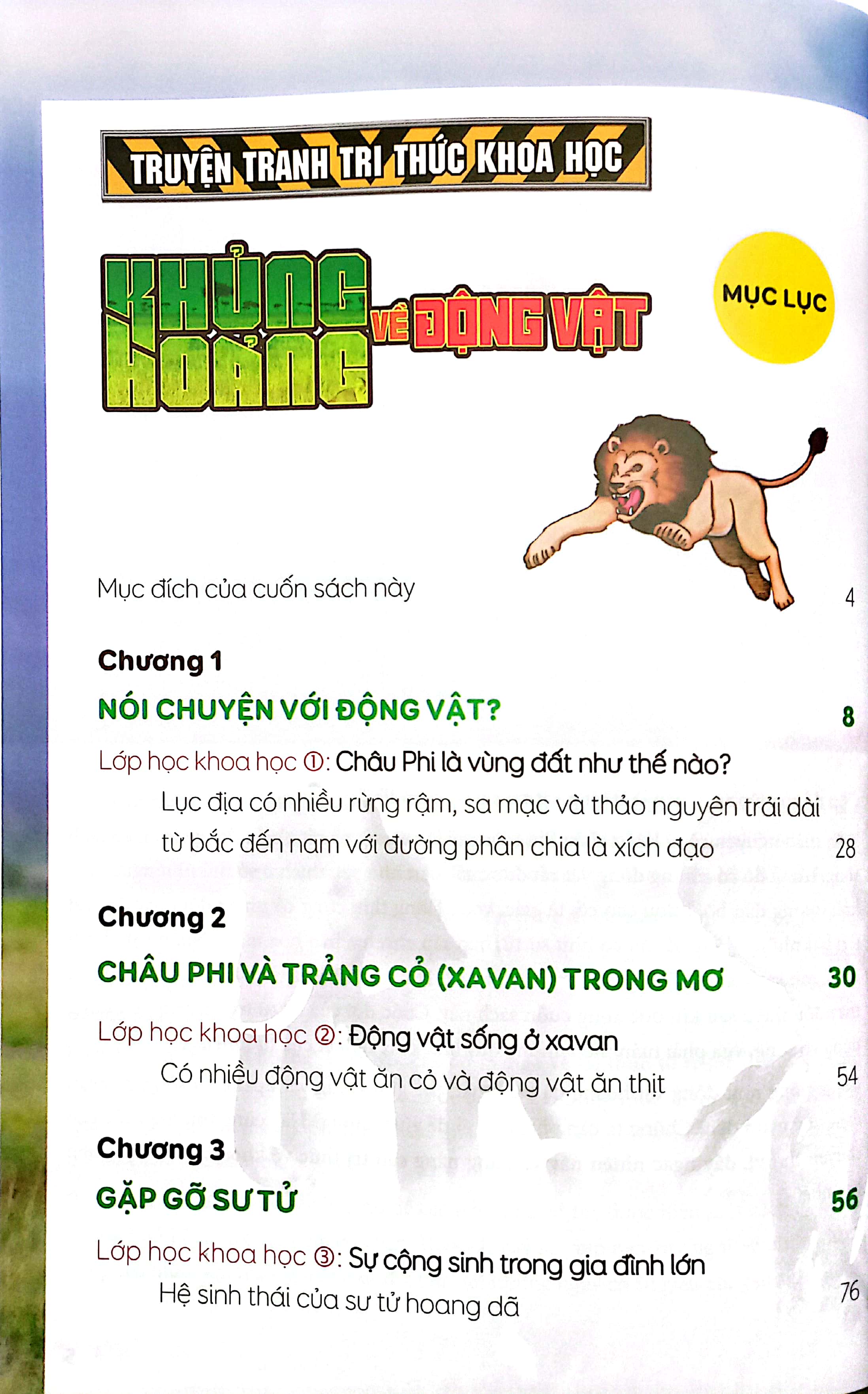 truyện tranh tri thức khoa học - khủng hoảng về động vật - Ảnh 3