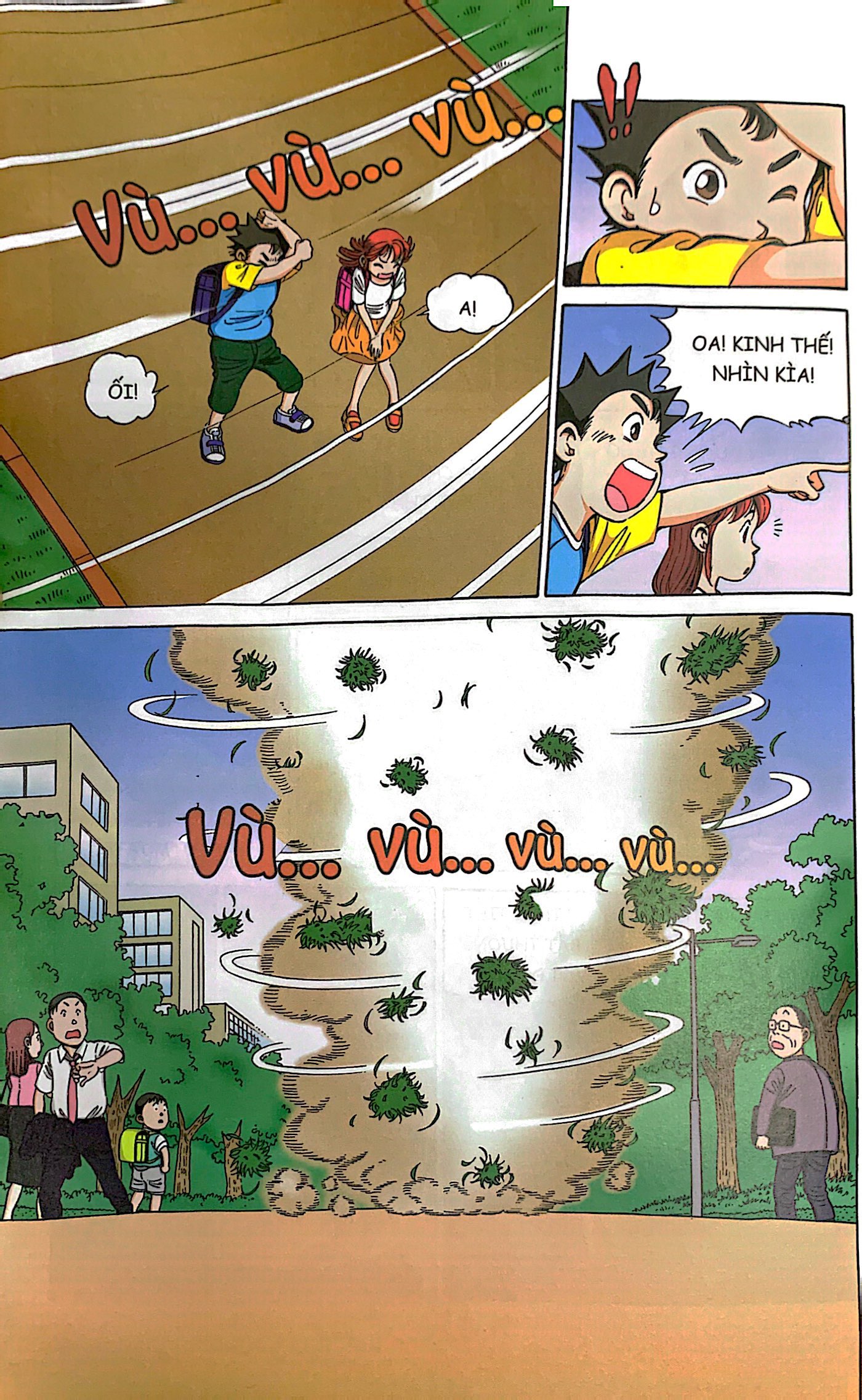 truyện tranh tri thức khoa học - khủng hoảng về lốc xoáy - Ảnh 6