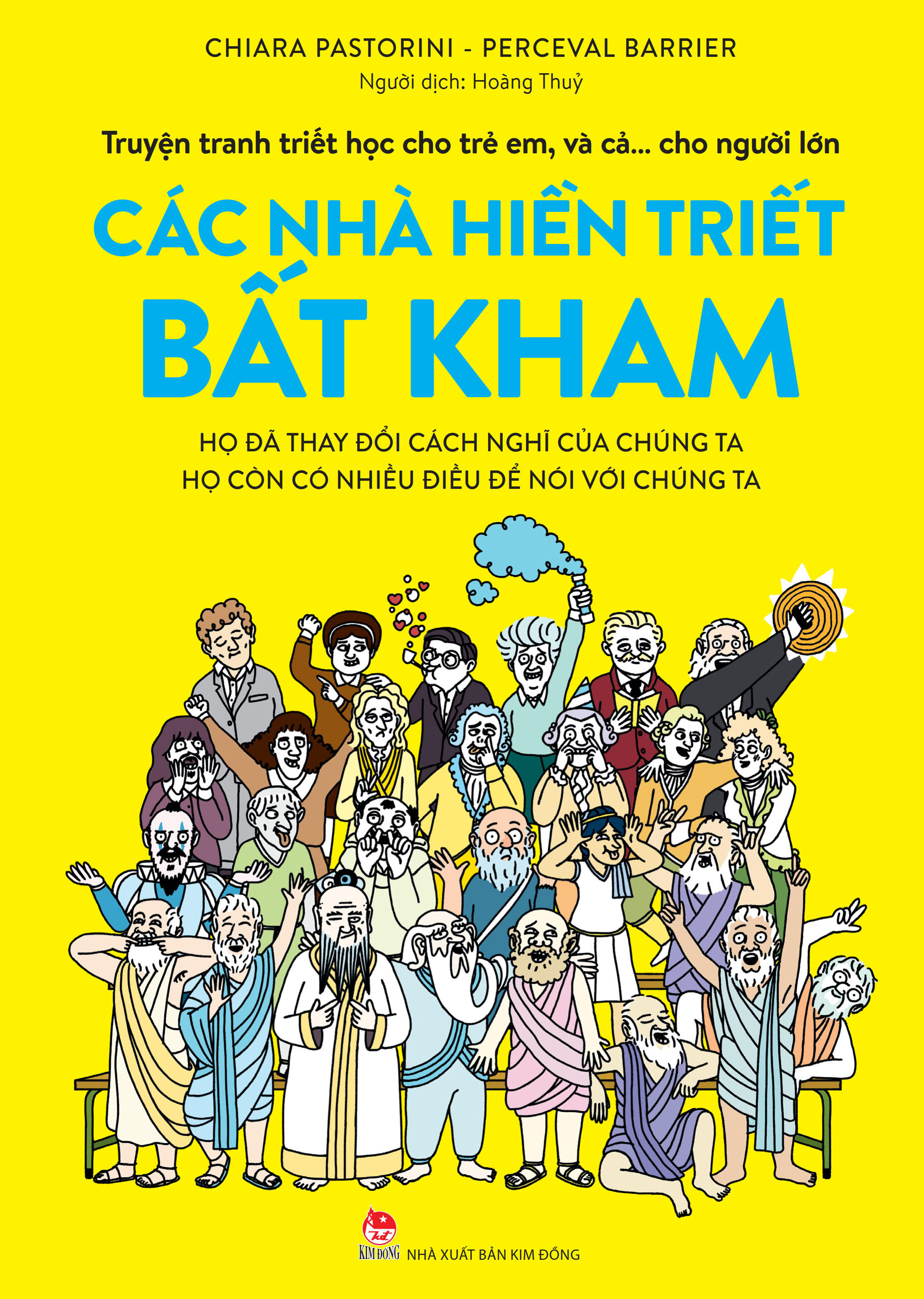 truyện tranh triết học cho trẻ em, và cả… cho người lớn - các nhà hiền triết bất kham - Ảnh 2