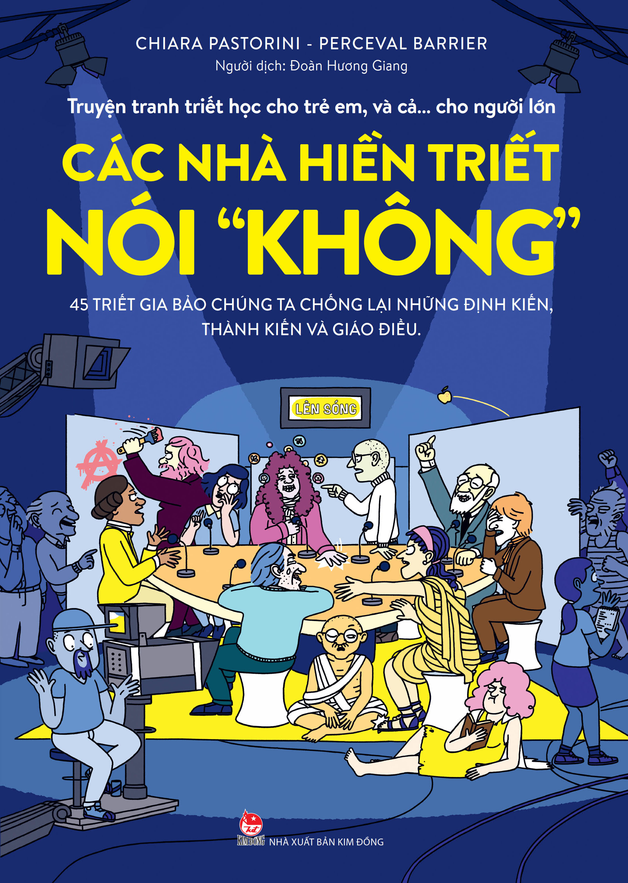 truyện tranh triết học cho trẻ em, và cả… cho người lớn - các nhà hiền triết nói "không" - Ảnh 2