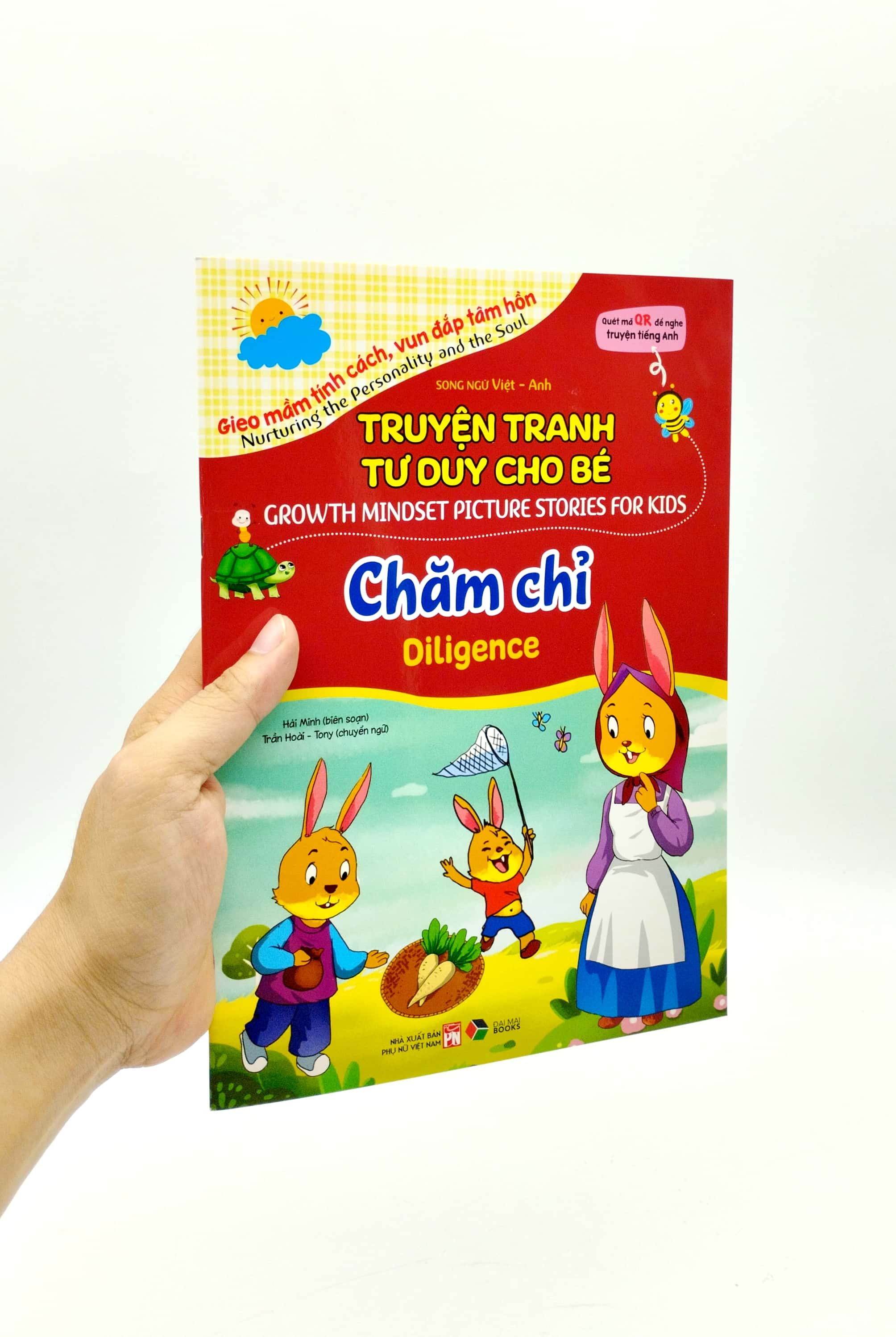 truyện tranh tư duy cho bé - song ngữ việt-anh - chăm chỉ - Ảnh 7