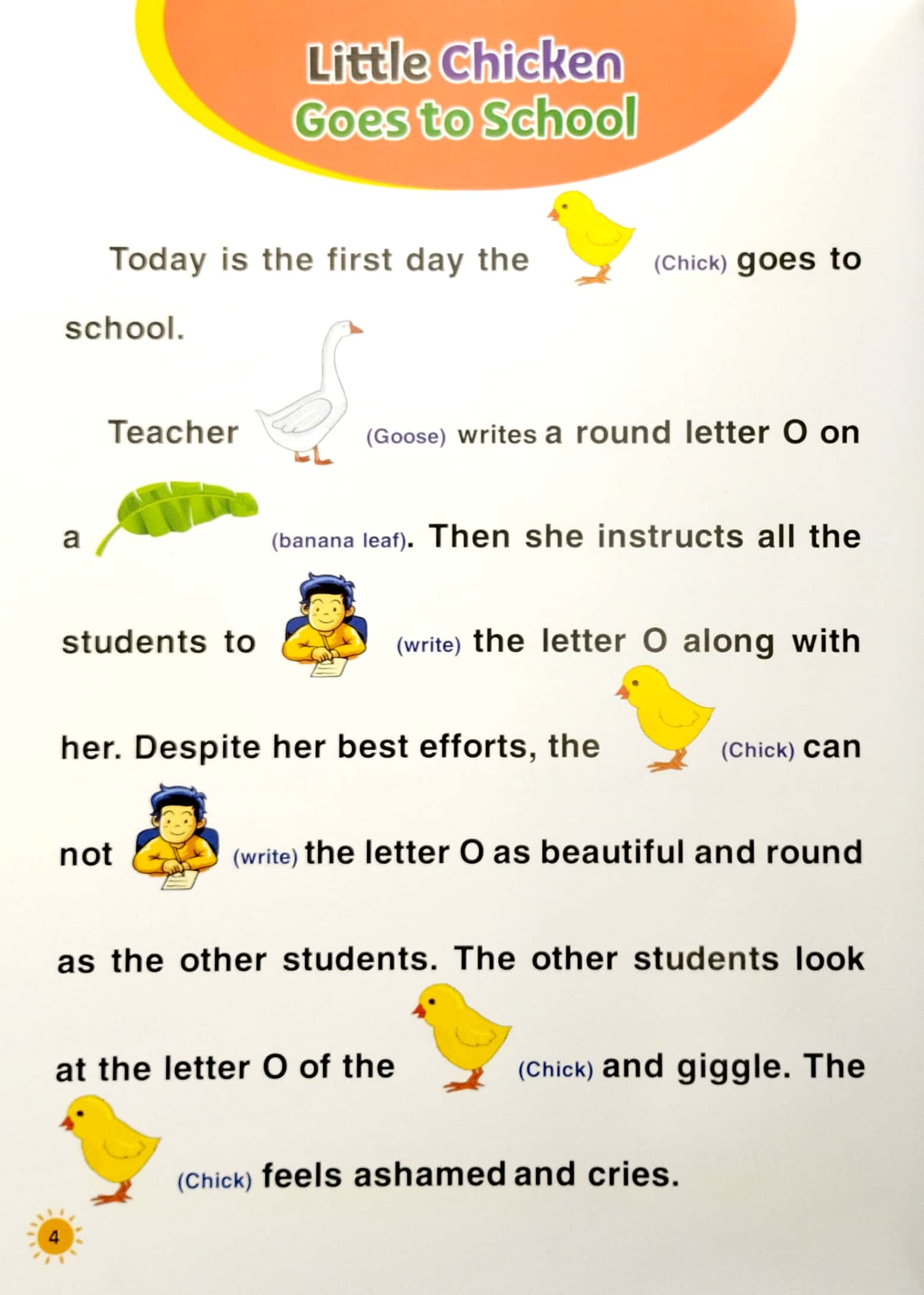 truyện tranh tư duy cho bé - song ngữ việt-anh - kiên trì - Ảnh 4