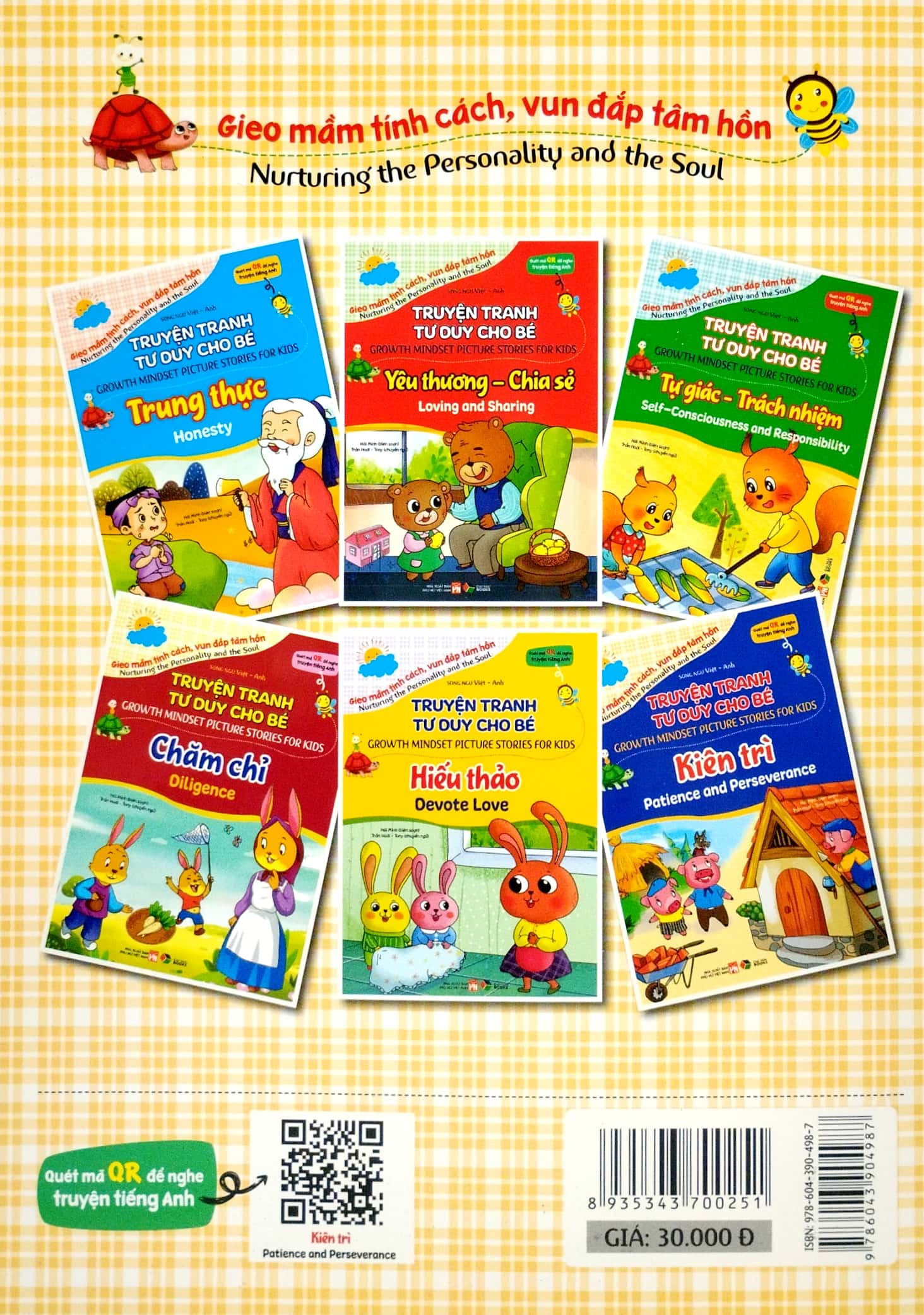 truyện tranh tư duy cho bé - song ngữ việt-anh - kiên trì - Ảnh 6